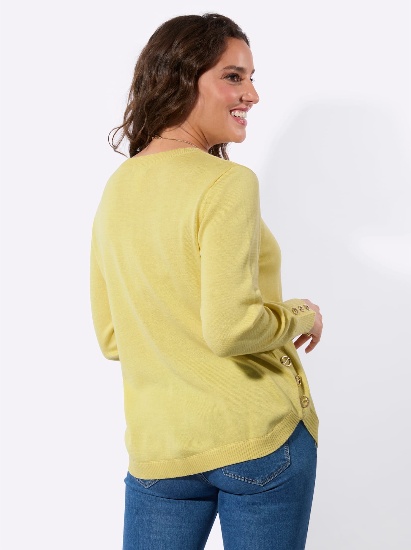 Casual Looks Strickpullover »Langarm-Pullover«