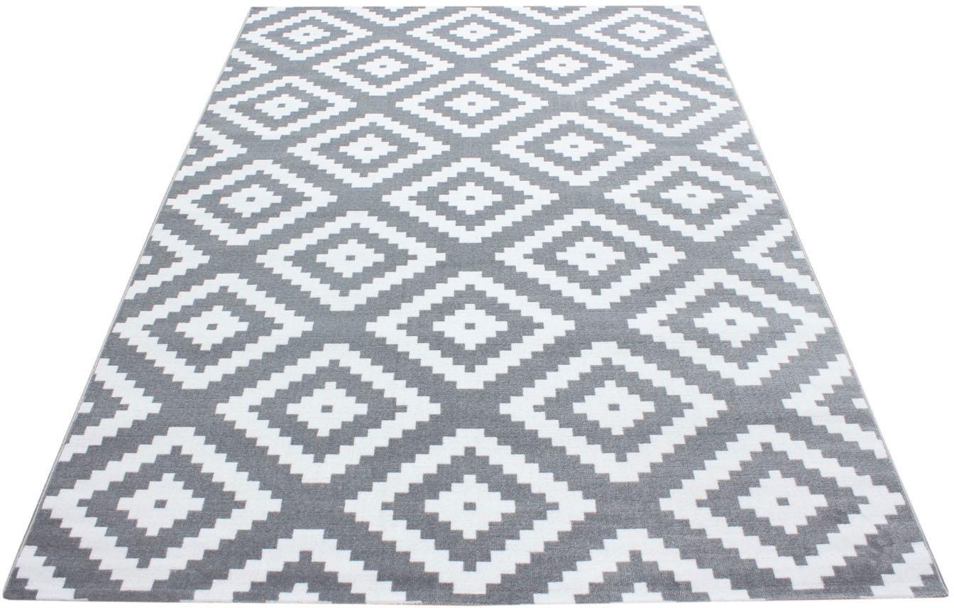 Ayyildiz Teppiche Teppich »Plus 8005«, rechteckig, 6 mm Höhe, Läufer, gemusterter Flachflor, robust, Webteppich, alle Räume