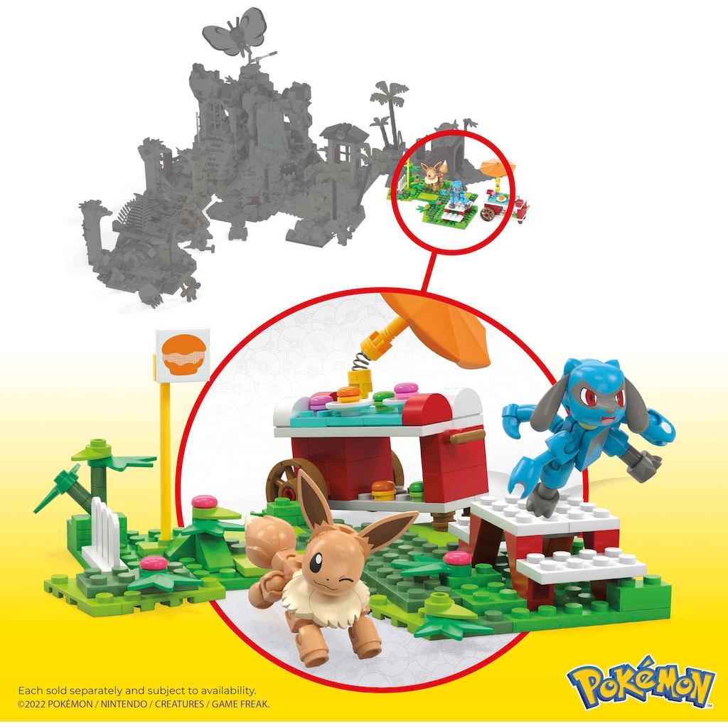 MEGA Konstruktions-Spielset »Pokémon Picknick Abenteuer Bauset«