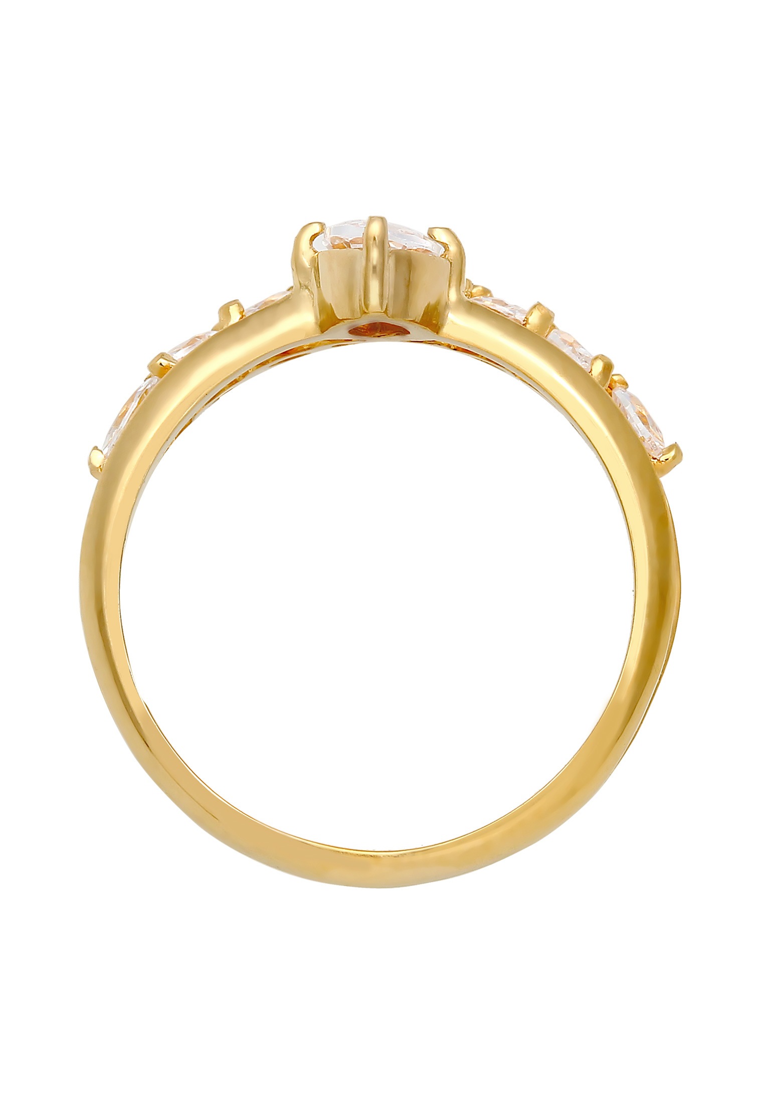 Elli Premium Silberring »Ring Zirkonia Marquise 925 Silber«