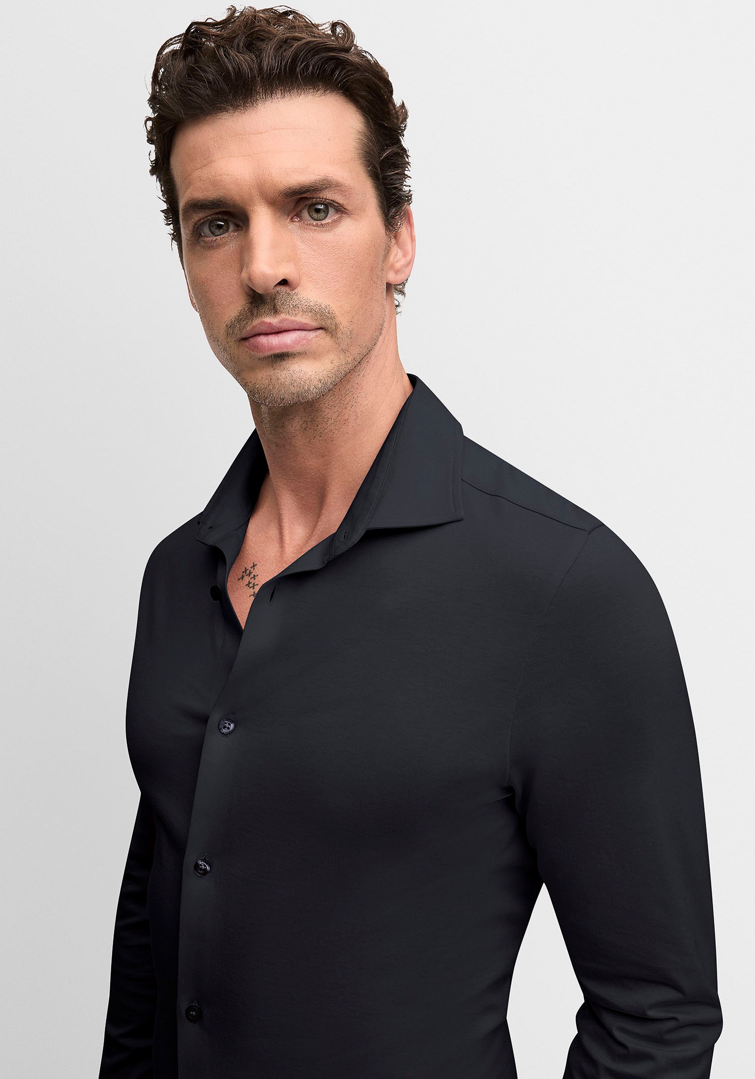 Cinque Businesshemd Jersey Qualität, Regular Fit