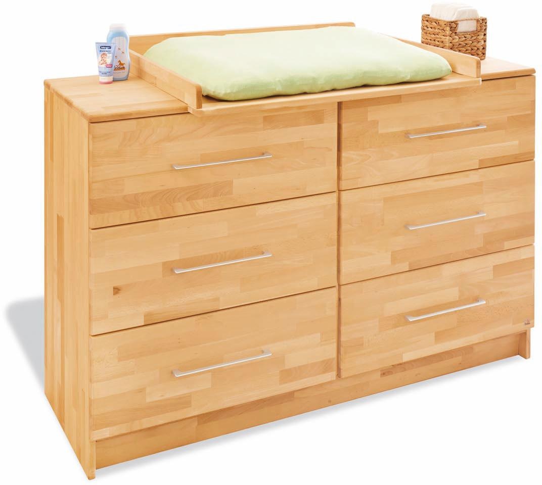 Pinolino® Wickelkommode »Natura«, bis 15 kg, extrabreit; Made in Europe, 140 cm