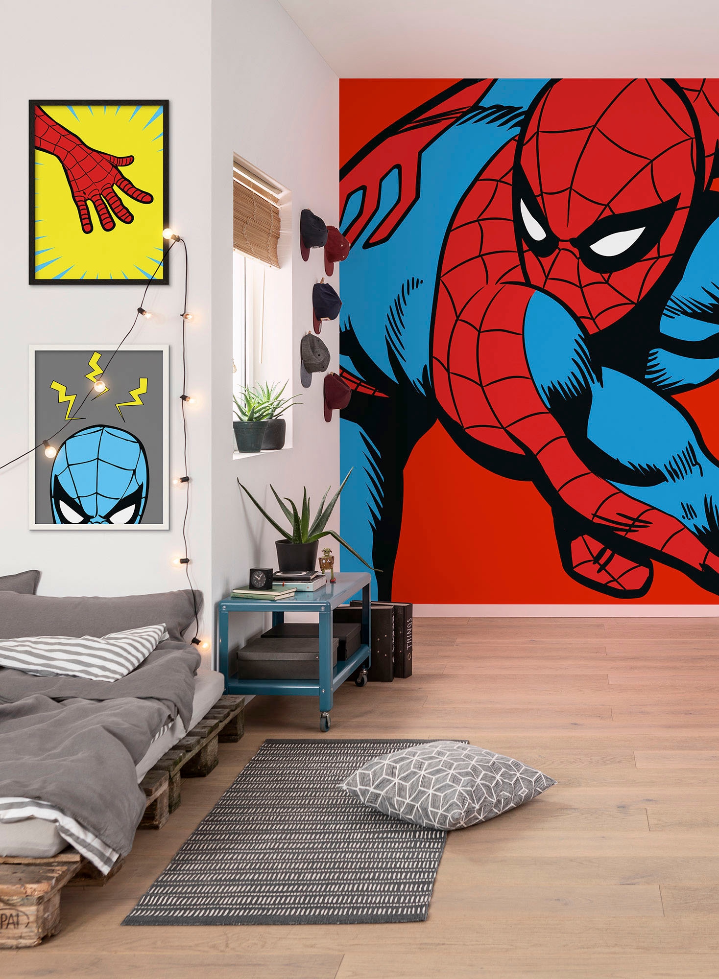 Komar Vliestapete »Marvel PowerUp Spider-Man Watchout«, 200x250 cm (Breite  x Höhe) kaufen bei OTTO