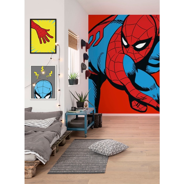 Komar Vliestapete »Marvel PowerUp Spider-Man Watchout«, 200x250 cm (Breite  x Höhe) kaufen bei OTTO