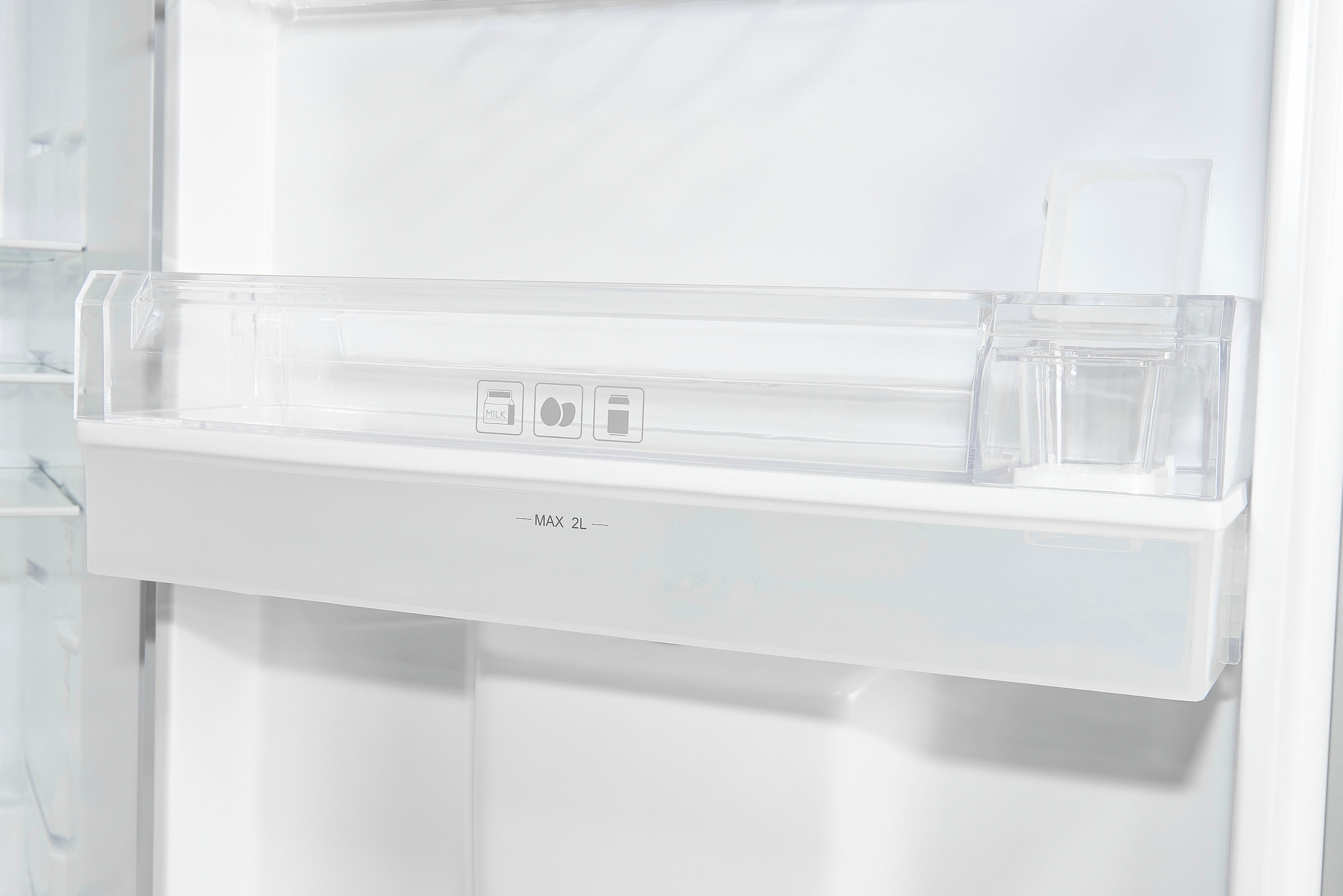 exquisit Kühl-/Gefrierkombination »KGC320-95-E-WS-040C«, KGC320-95-E-WS-040C inoxlook-az, 185,8 cm hoch, 60 cm breit