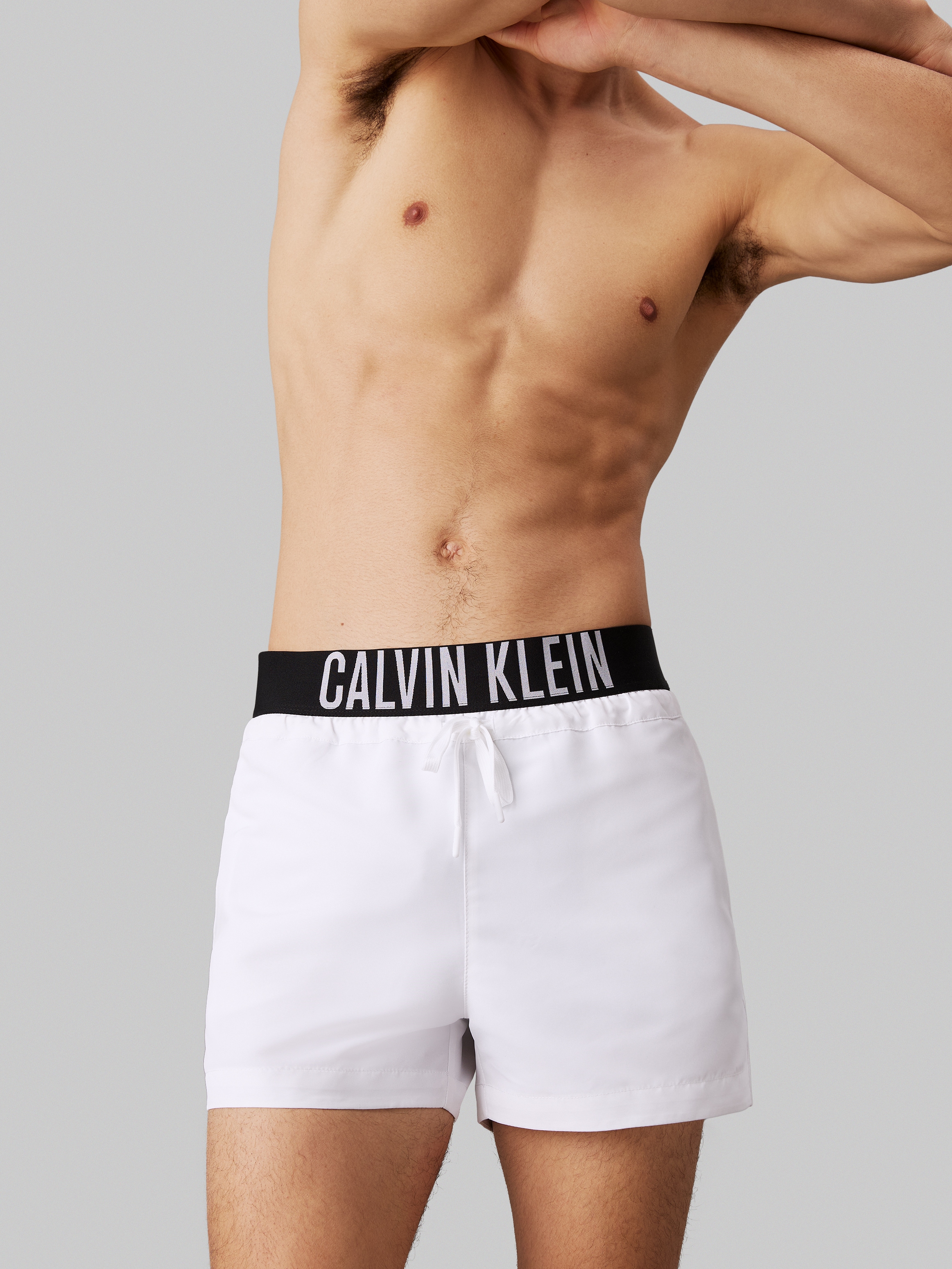 Calvin Klein Swimwear Badeshorts »SHORT WB«, mit Logobund