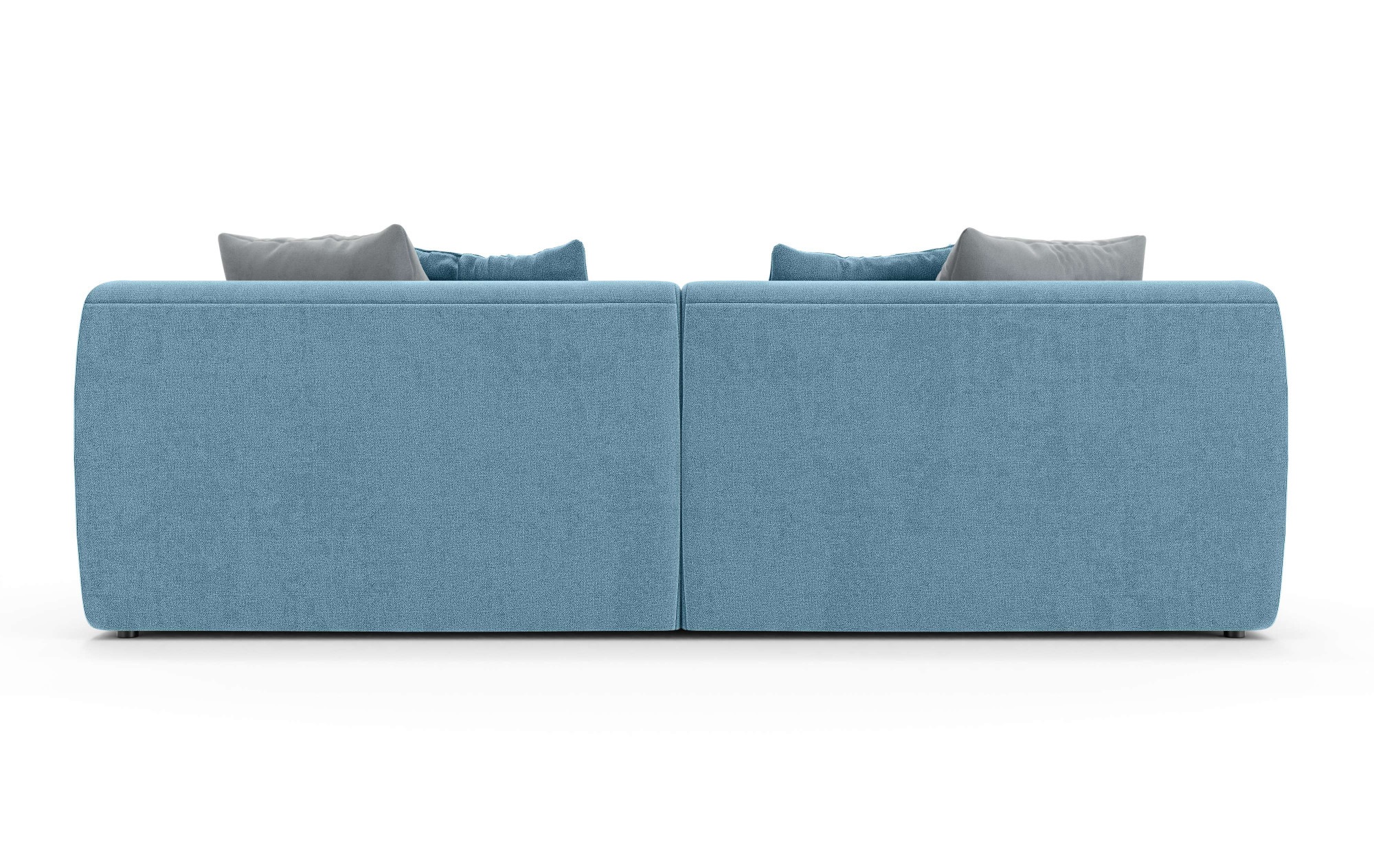 s.Oliver Big-Sofa »COBBO 3-Sitzer Design-Sofa Bubble-Optik, Maße B/T/H: 259/126/104 cm«, mit vielen Kissen, moderne Steppung und hoher Sitzkomfort
