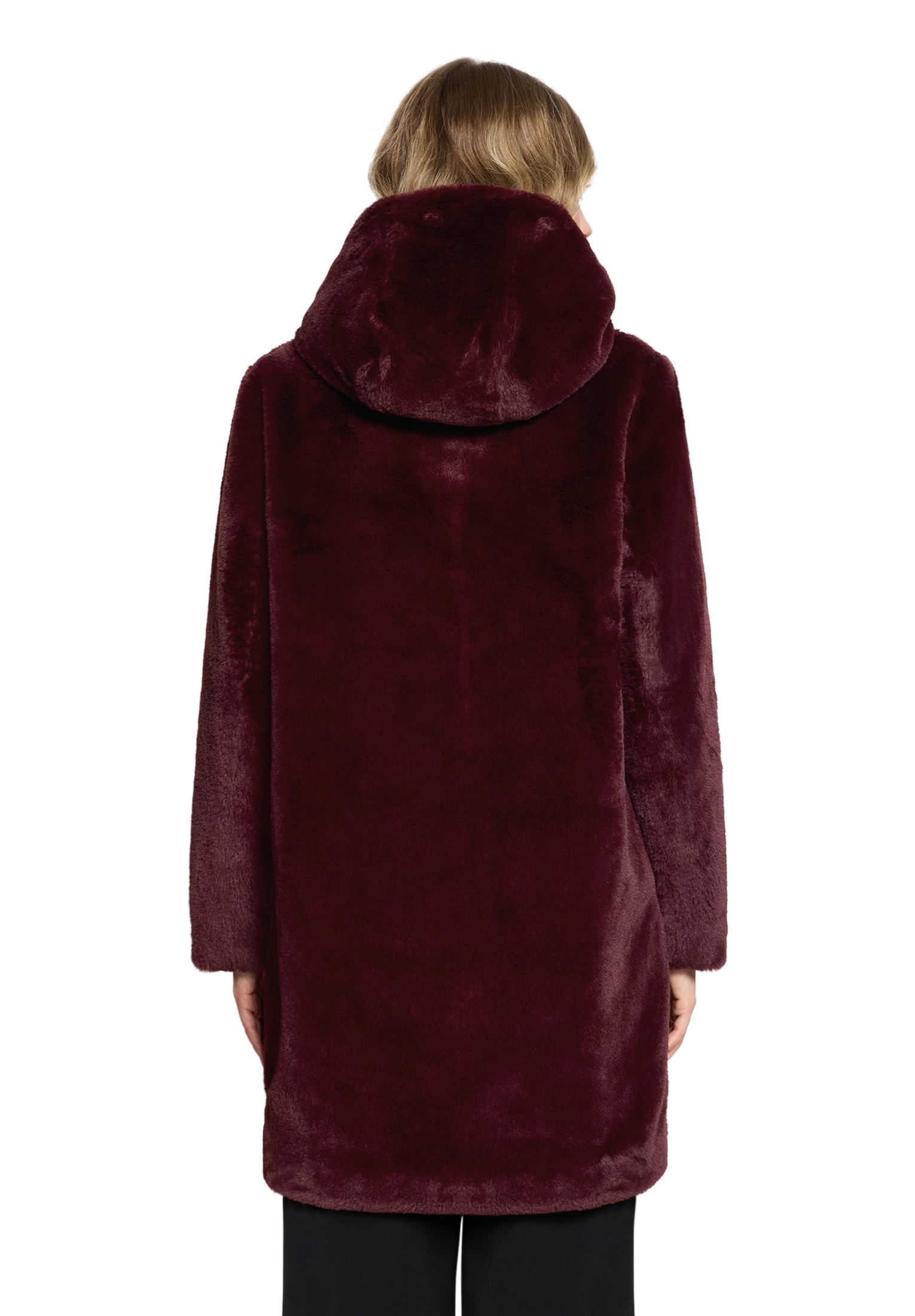 Betty Barclay Plüschjacke »Plüschjacke mit Kapuze«