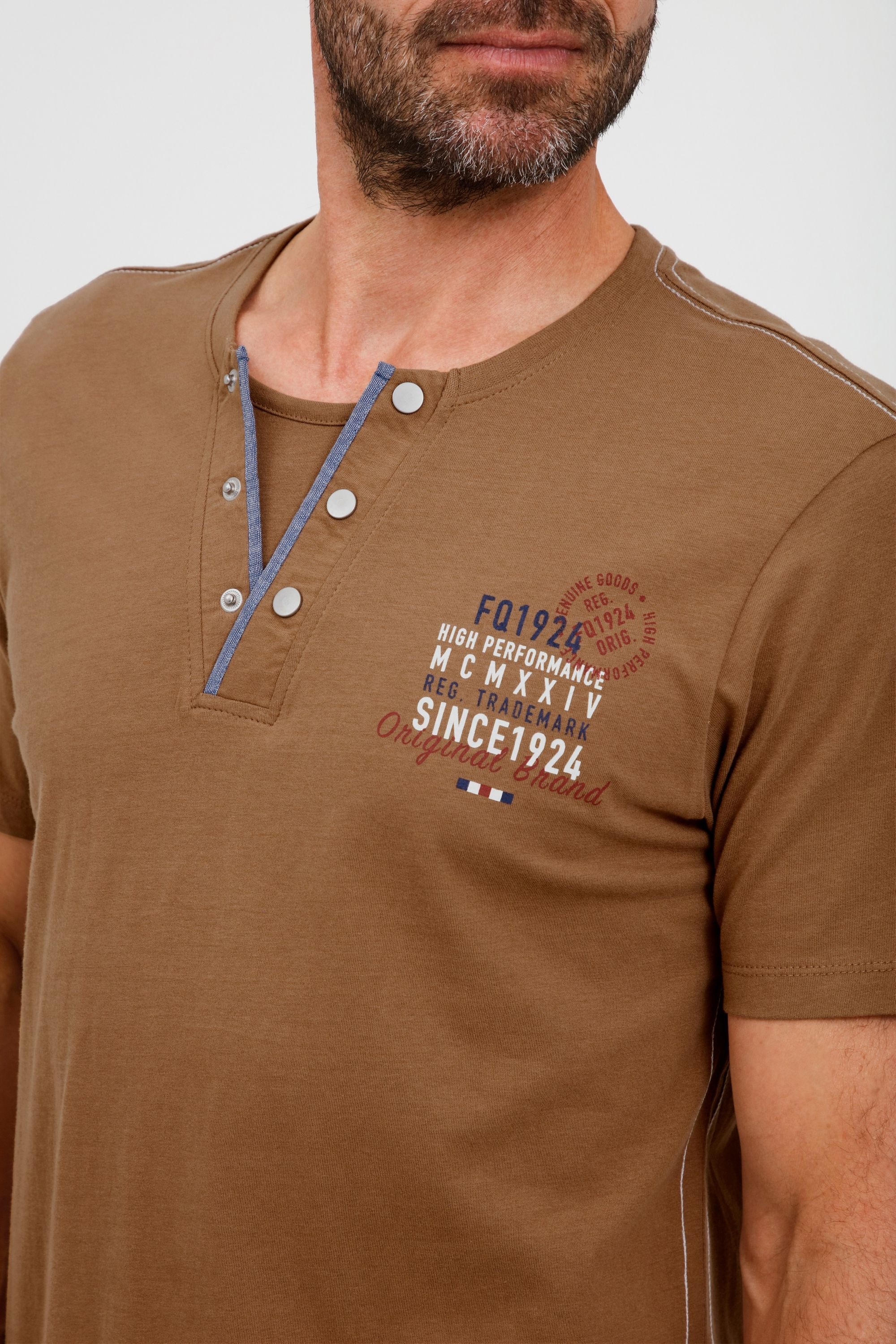 FQ1924 Henleyshirt »Henleyshirt FQRudolf«