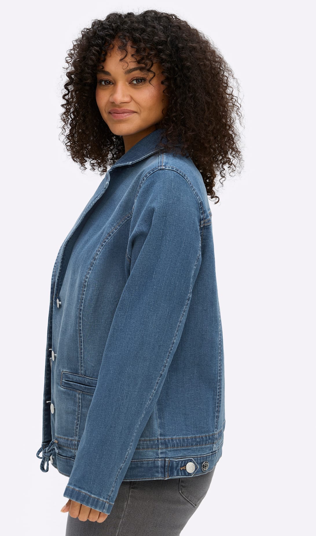 Sheego Jeansblazer »Jeansblazer«