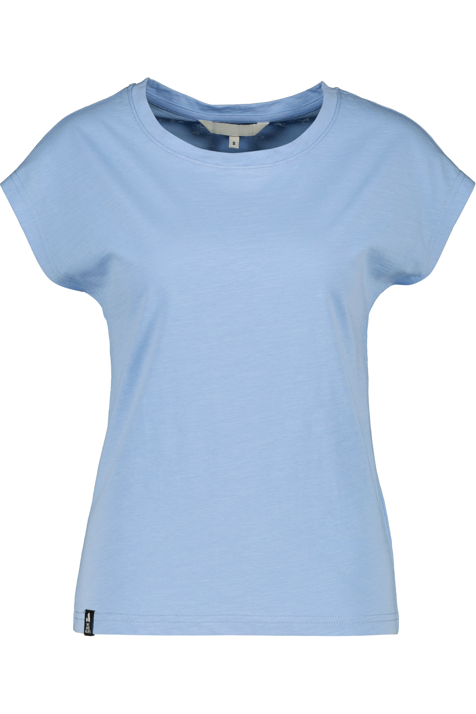 Alife & Kickin Rundhalsshirt leichtes Sommer-Top mit Print aus Bio-Baumwolle mit Rundhals
