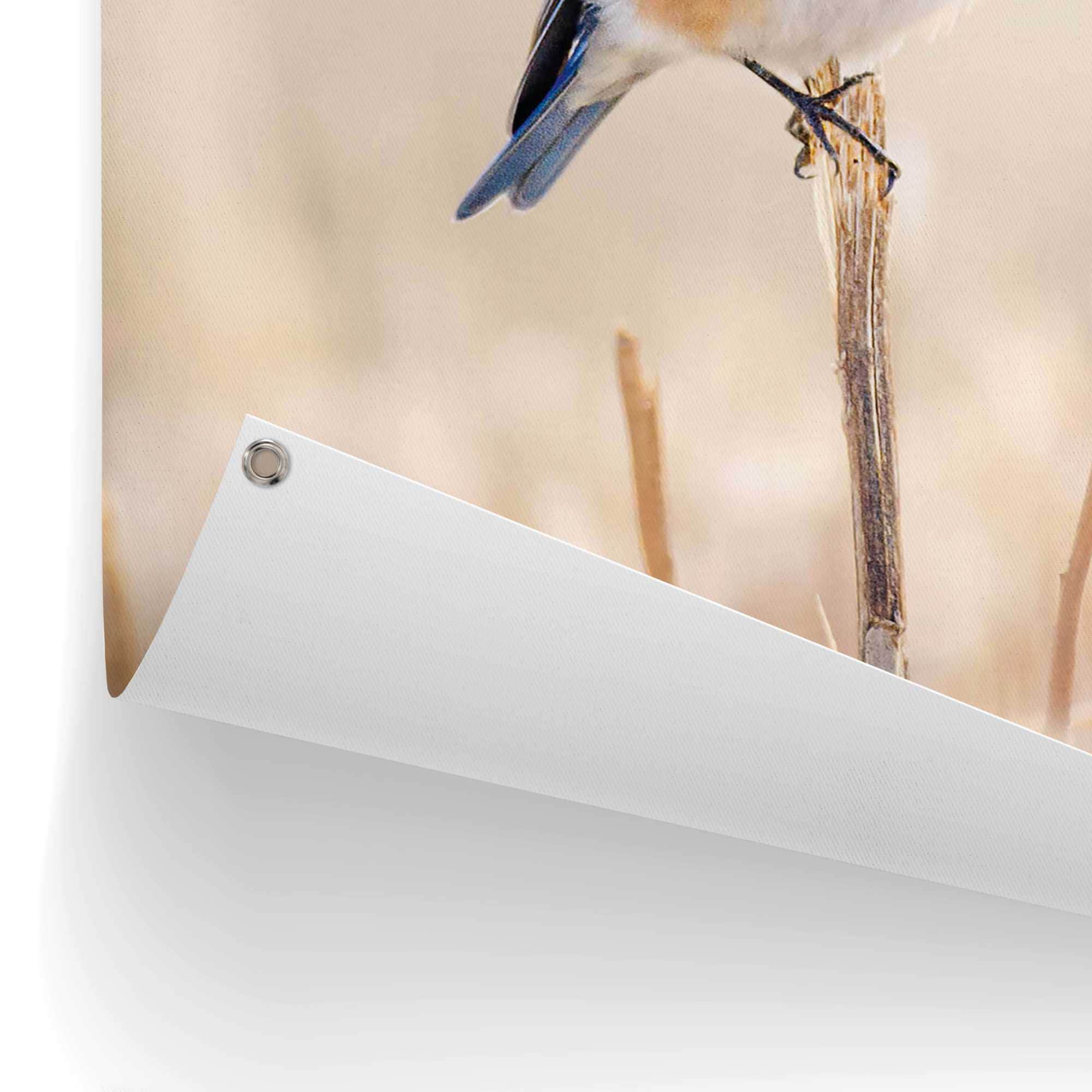 Reinders! Poster »Blauer Vogel«, Outdoor für Garten oder Balkon