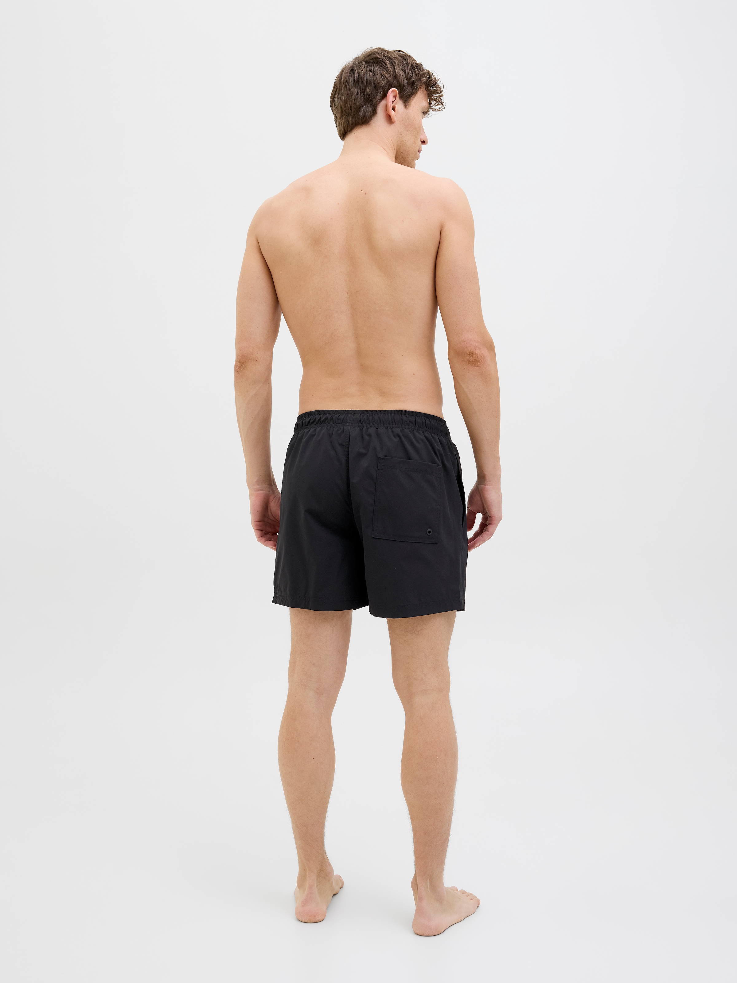 Jack & Jones Badeshorts »JPSTMAUI JJSWIM SOLID AKM SN«