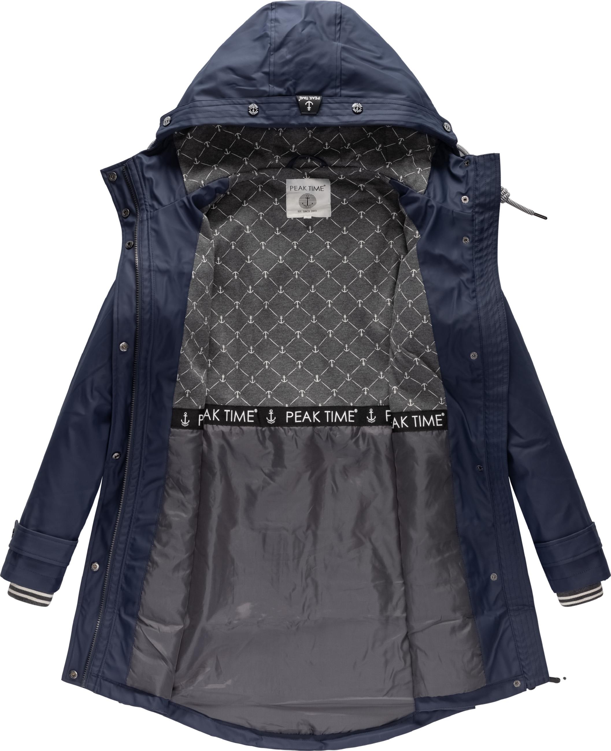 PEAK TIME Regenmantel »Regenjacke L60042«