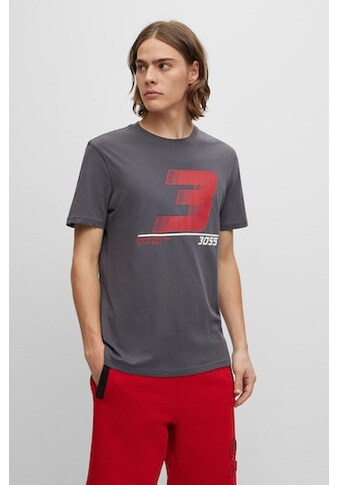 BOSS ORANGE T-Shirt »Tee3055 10204207 01«, mit Print auf der Brust kaufen