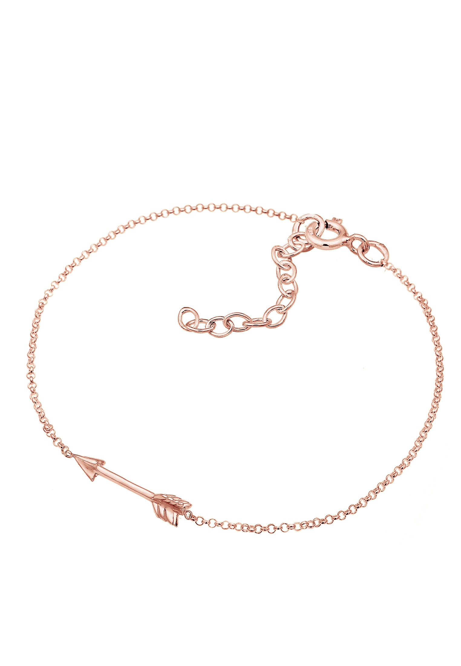 Elli Armkette »Armband Erbskette Pfeil Boho Look Festival Cool 925 Silber«
