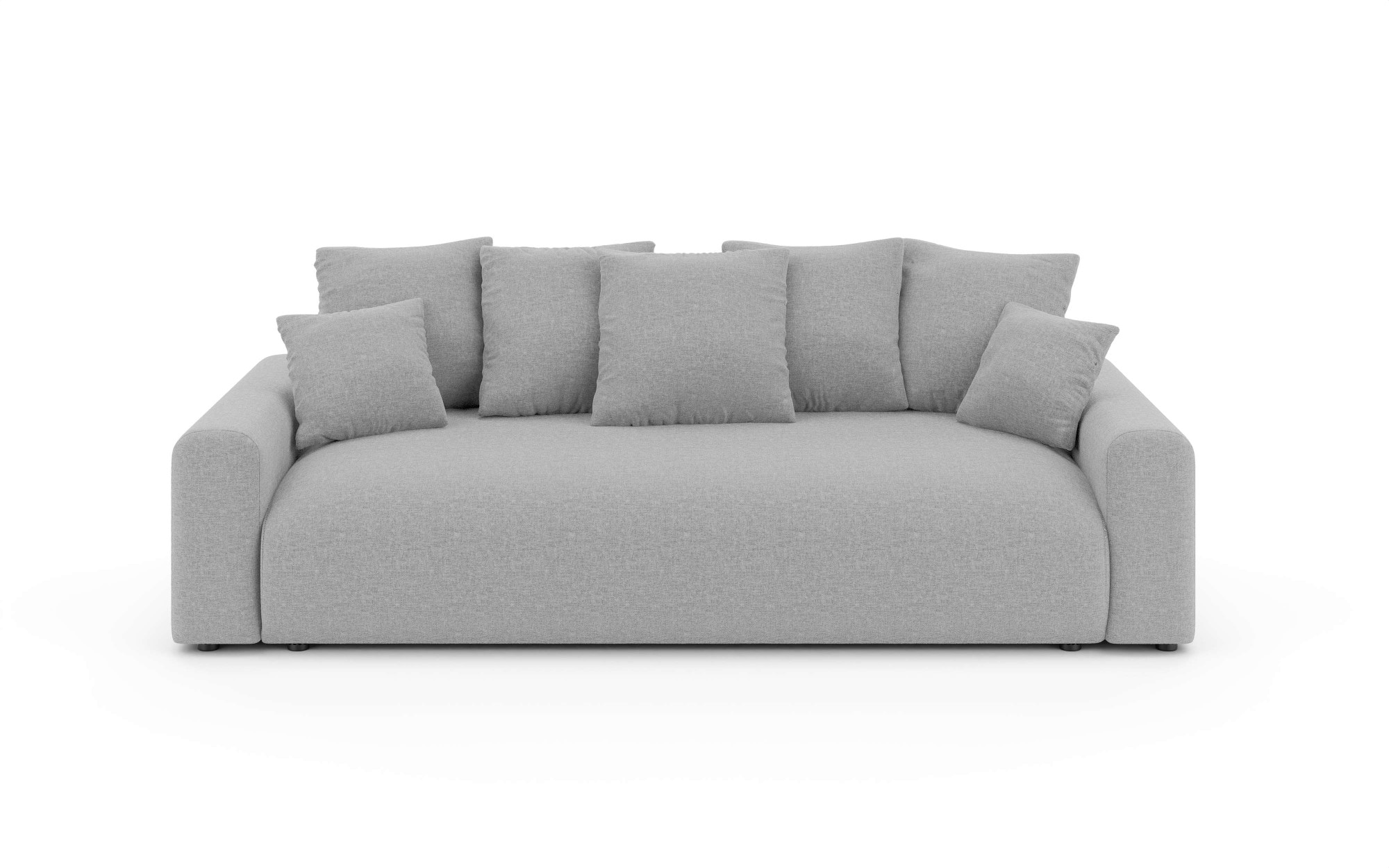 Home affaire Big-Sofa »LAKESIDE klein 3-Sitzer Schlafsofa mit Bettkasten, Breite 238 cm« Liegefläche 149x195 cm, hoher Sitzkomfort, Maße B/T/H: 238/98/85cm