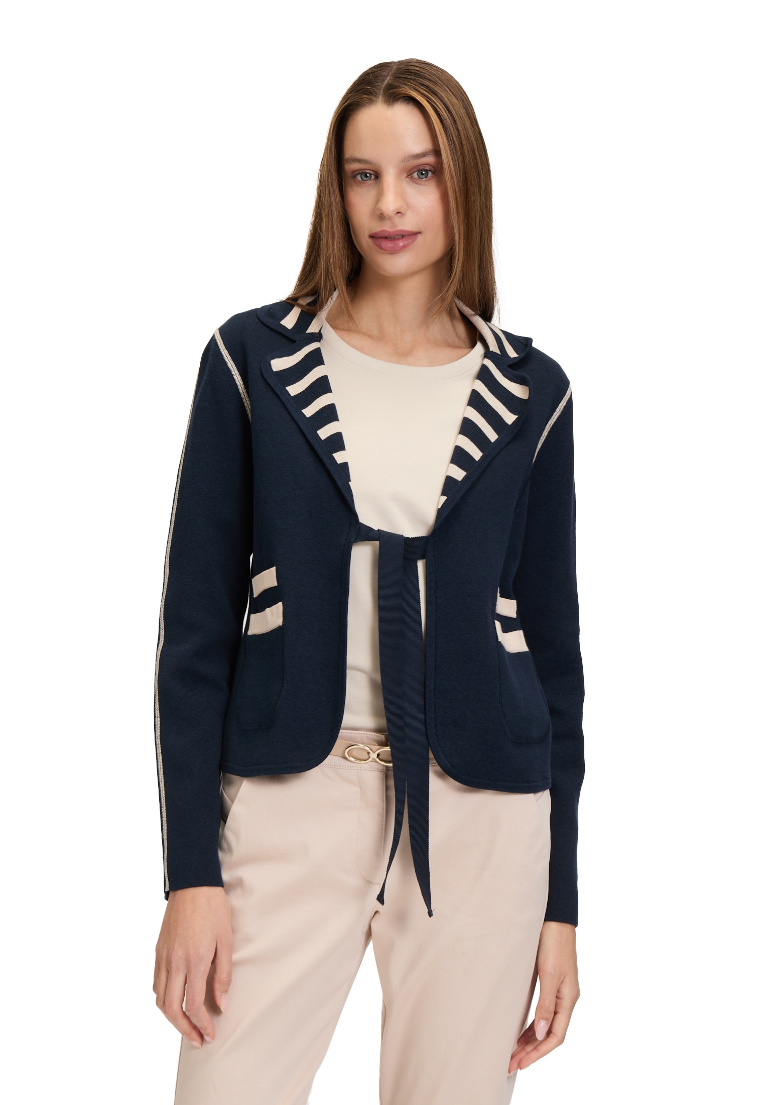 Betty Barclay Strickjacke »Strickblazer mit Wendefunktion«