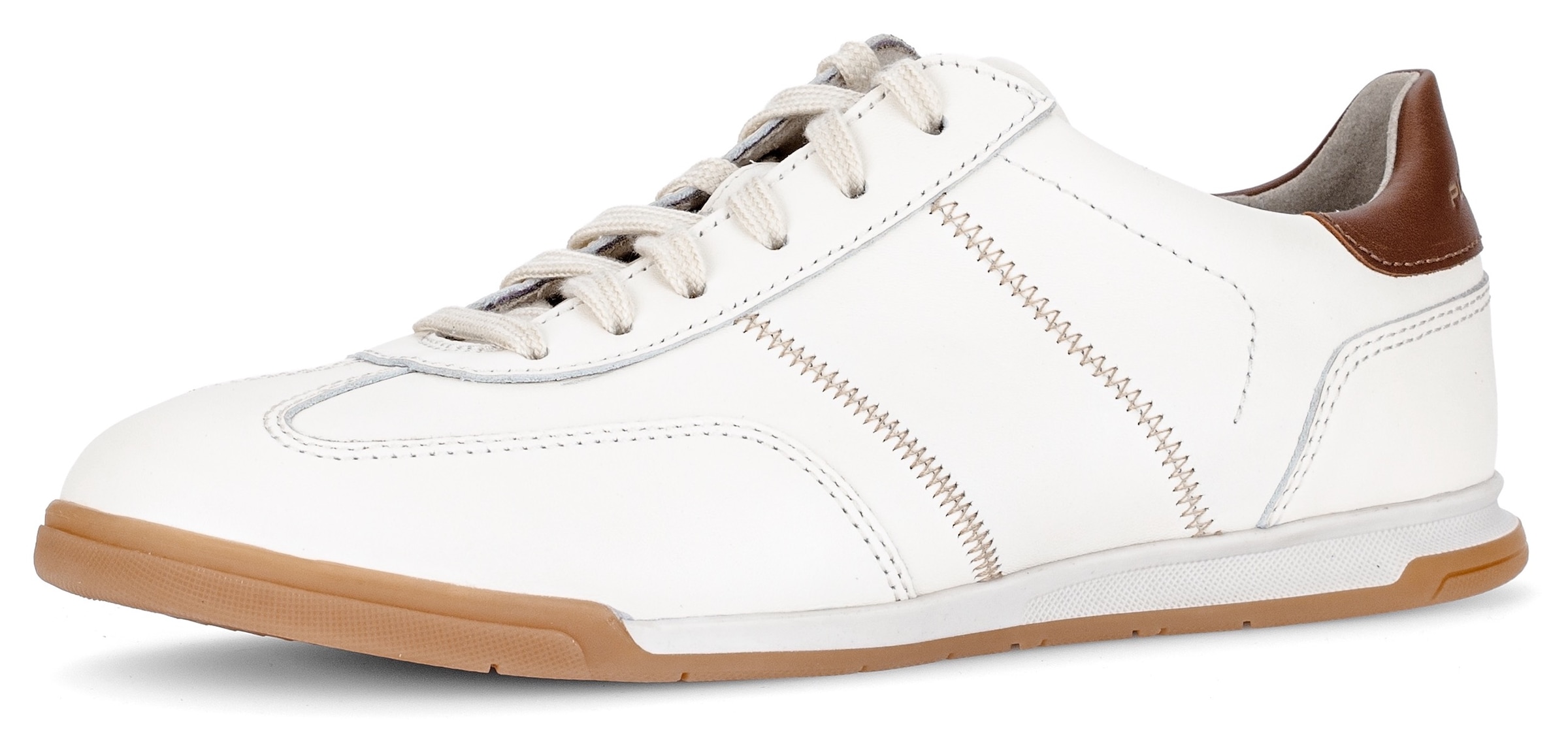 Pius Gabor Sneaker  , Freizeitschuh, Komfortschuh, Schnürschuh mit Kontrastnähten, G-Weite