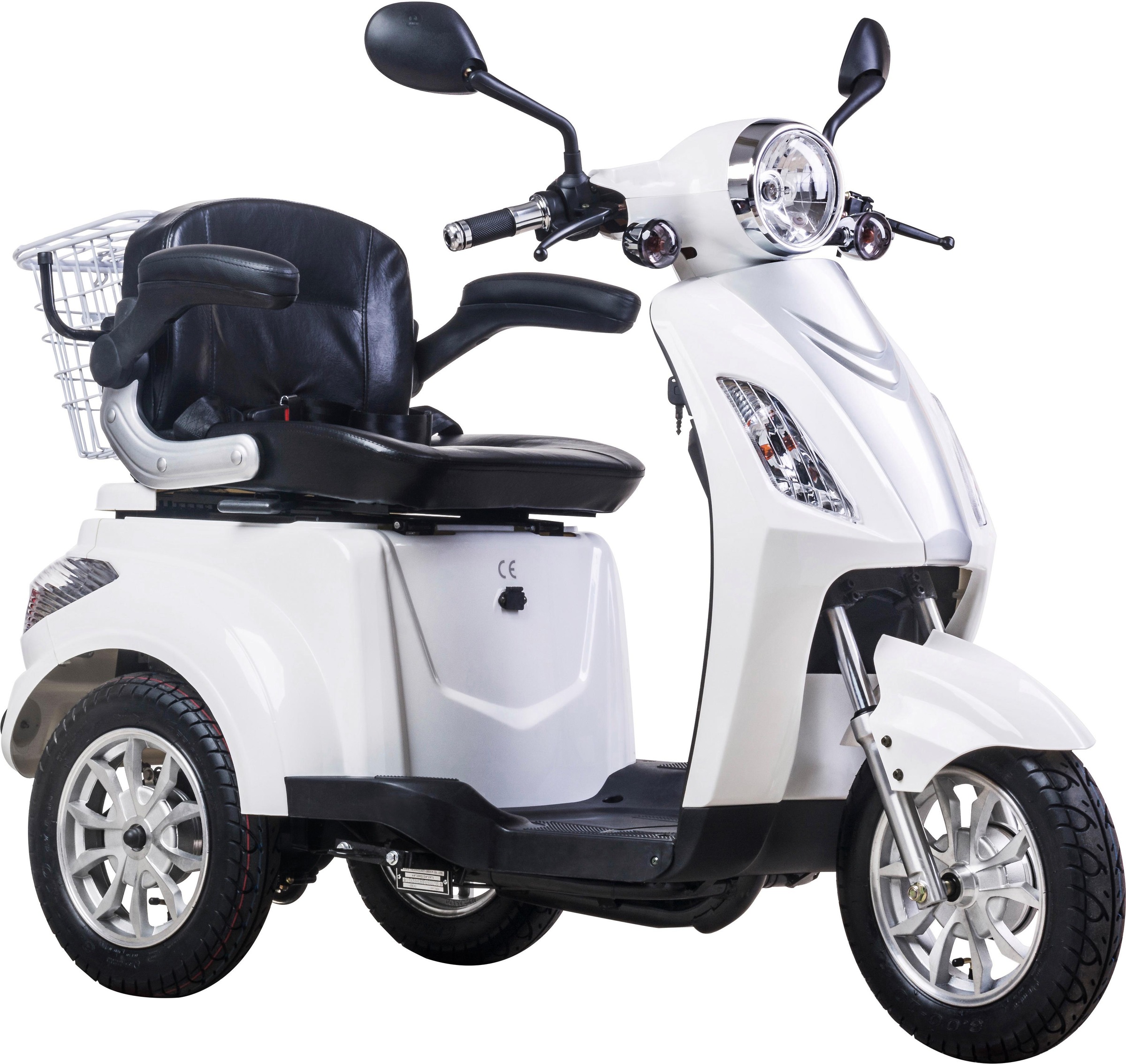 Ztech Elektromobil »ZT-15« 1.800 W 25 km/h in weiß