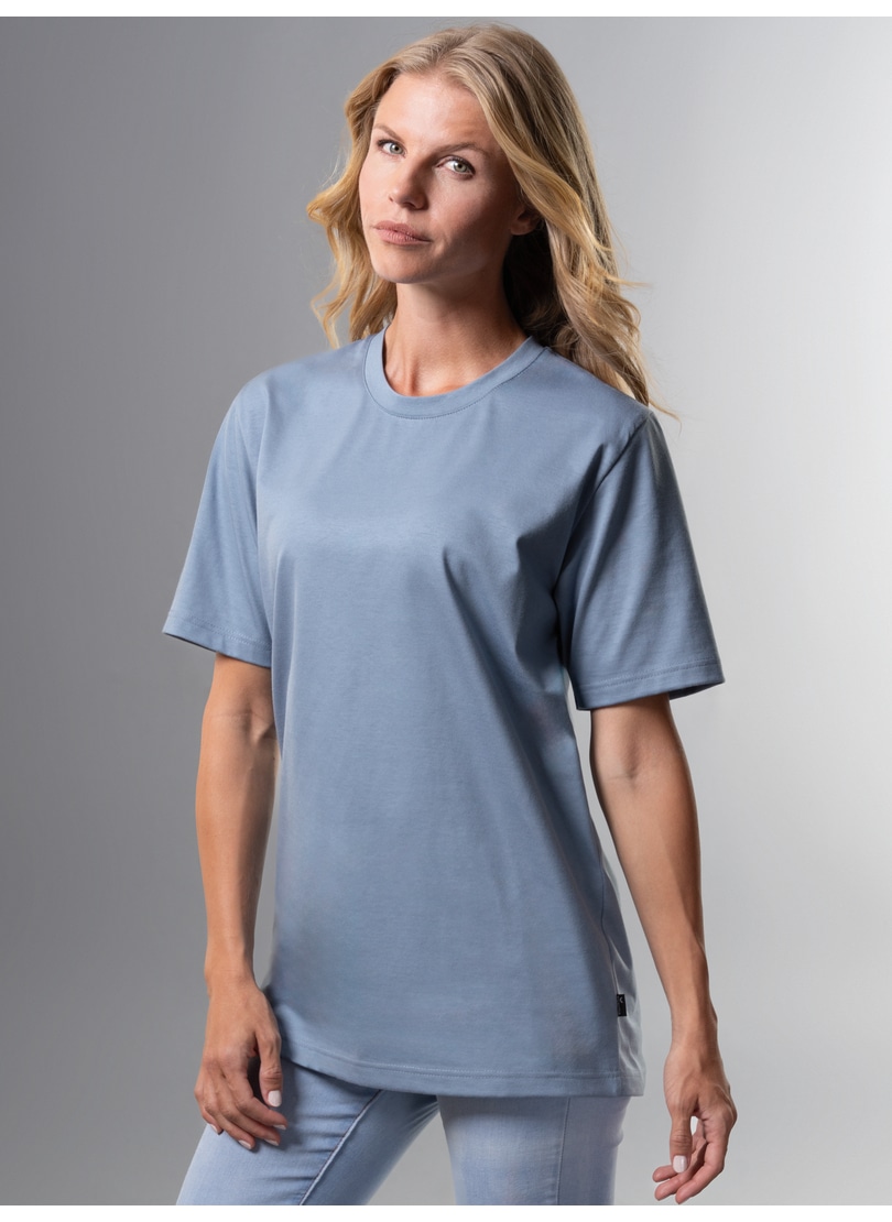 Shop T-Shirt »TRIGEMA T-Shirt Trigema OTTO Online im DELUXE Baumwolle« bestellen