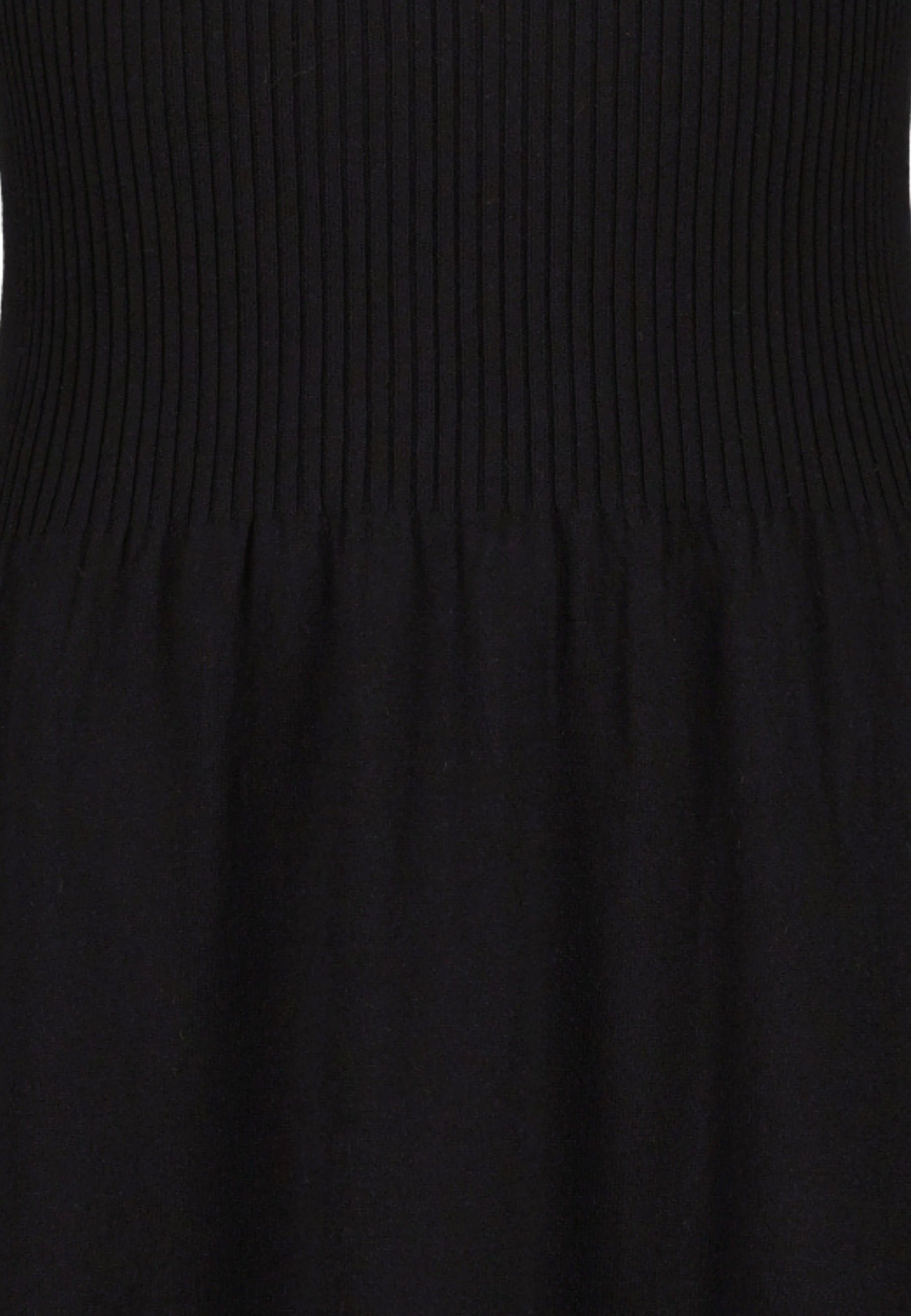 Blue Seven Strickkleid, in tollem Rippstrick mit hohem Viskoseanteil