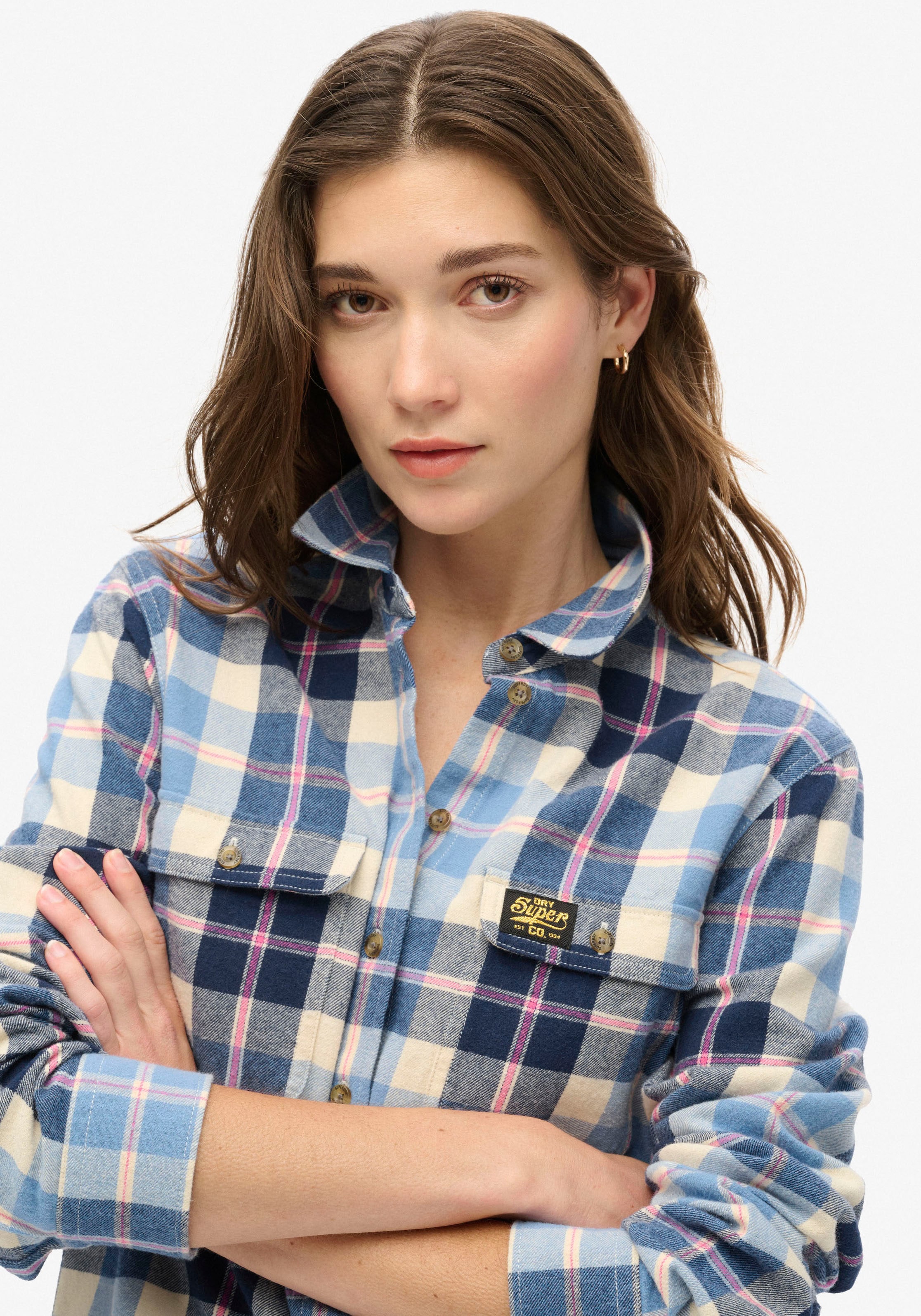 Superdry Flanellbluse »LUMBERJACK CHECK FLANNEL SHIRT«