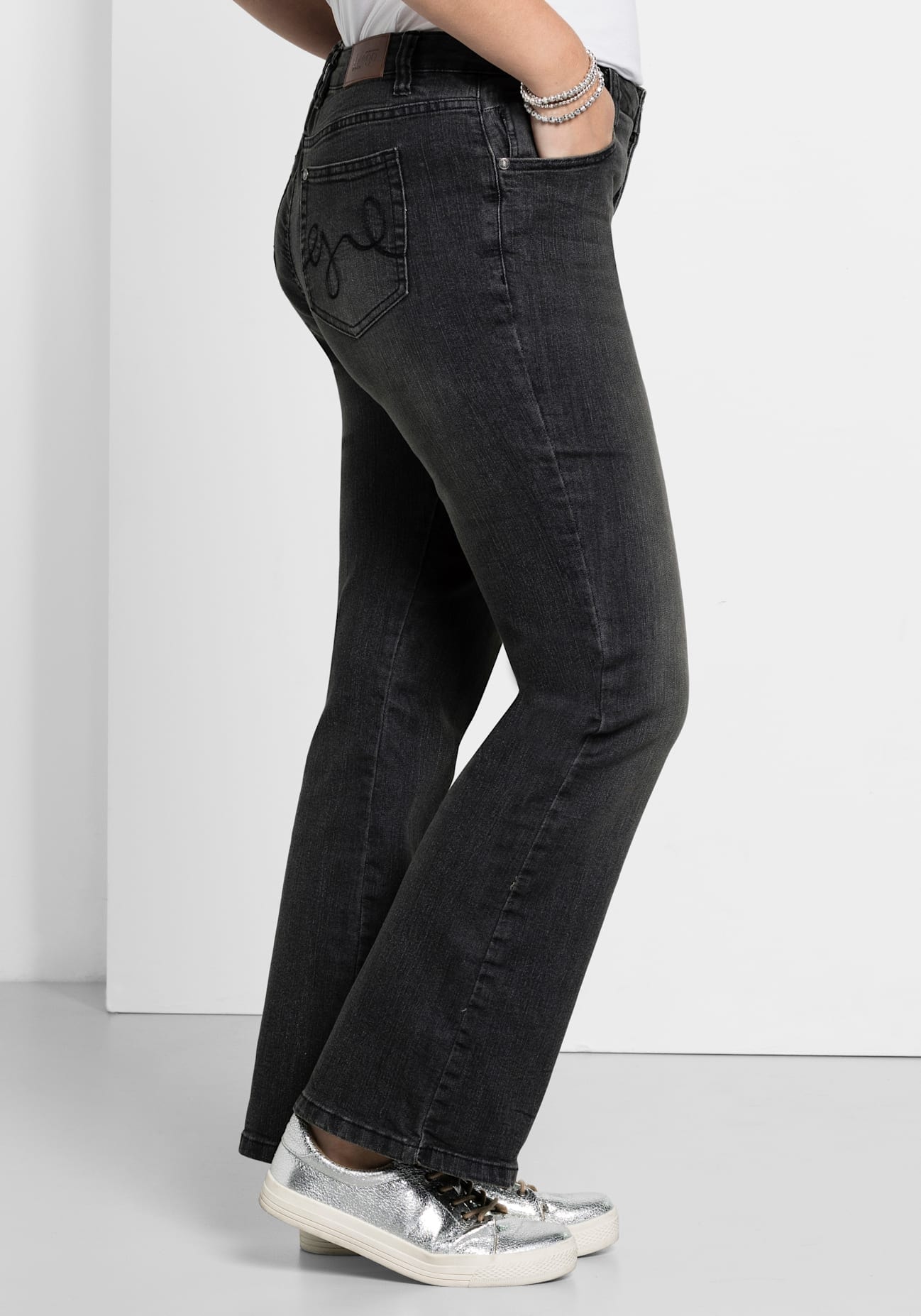 Sheego Bequeme Jeans, (1 tlg.)