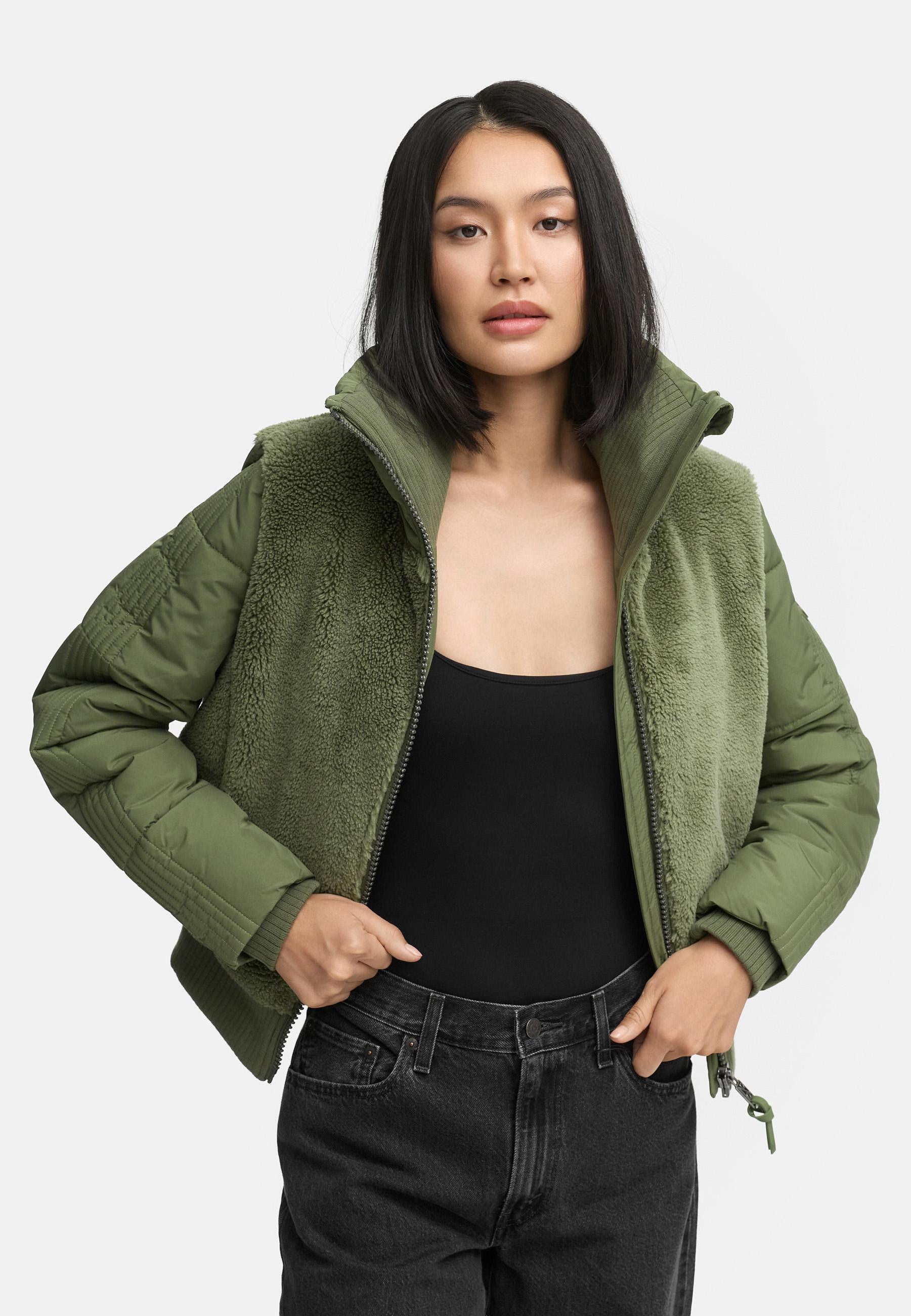 Navahoo Plüschjacke »Fleecejacke Teddyzone 14«
