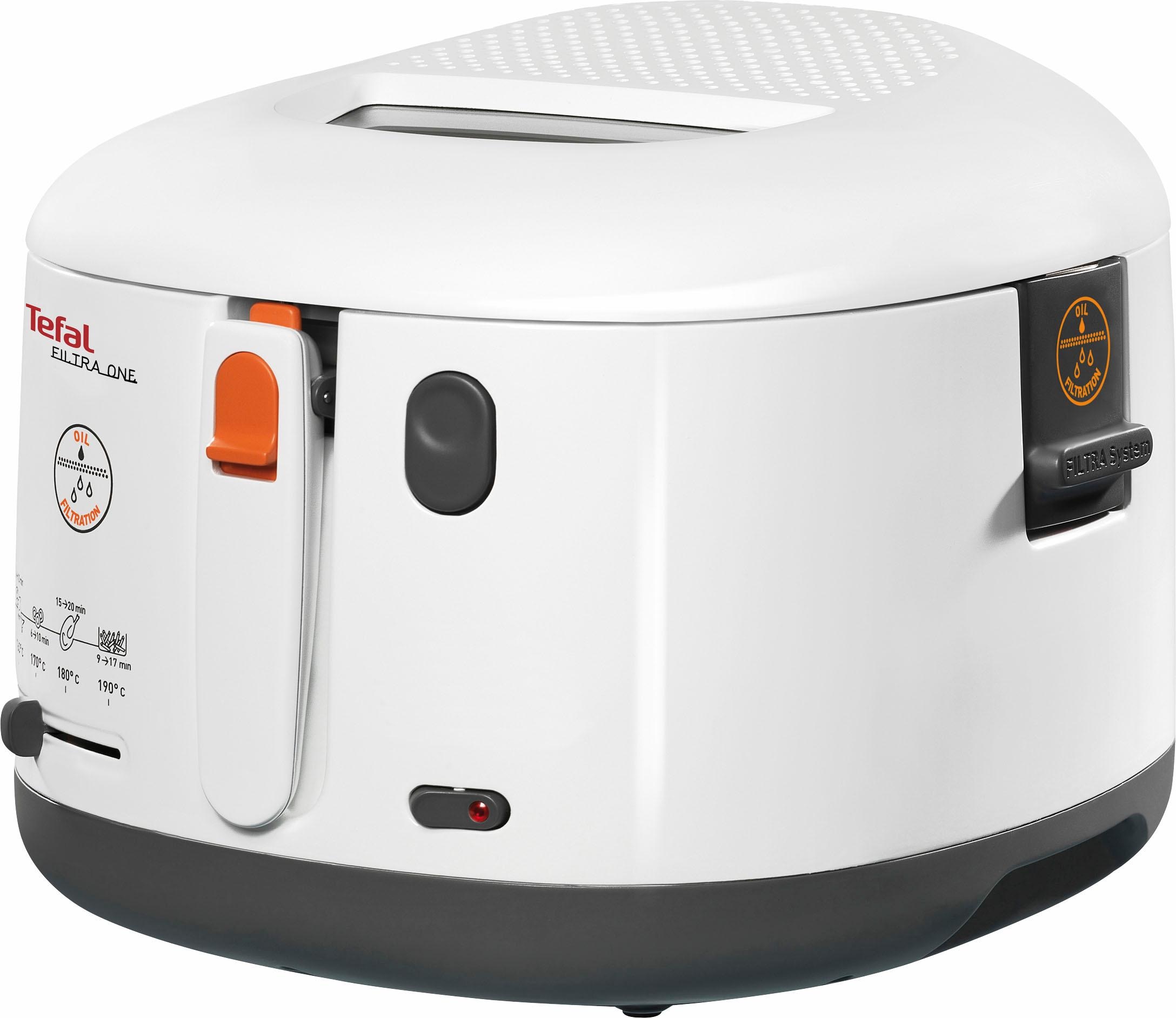 Tefal Fritteuse »Fritteuse FF1631 One Filtra«, 1900 W, 1,2 Kg, Auffangsieb  für Frittierreste, spülmaschinenfest bei OTTO