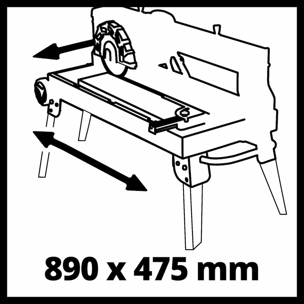 Einhell Fliesenschneidemaschine »Radial-Fliesenschneidmaschine TE-TC 920 UL«