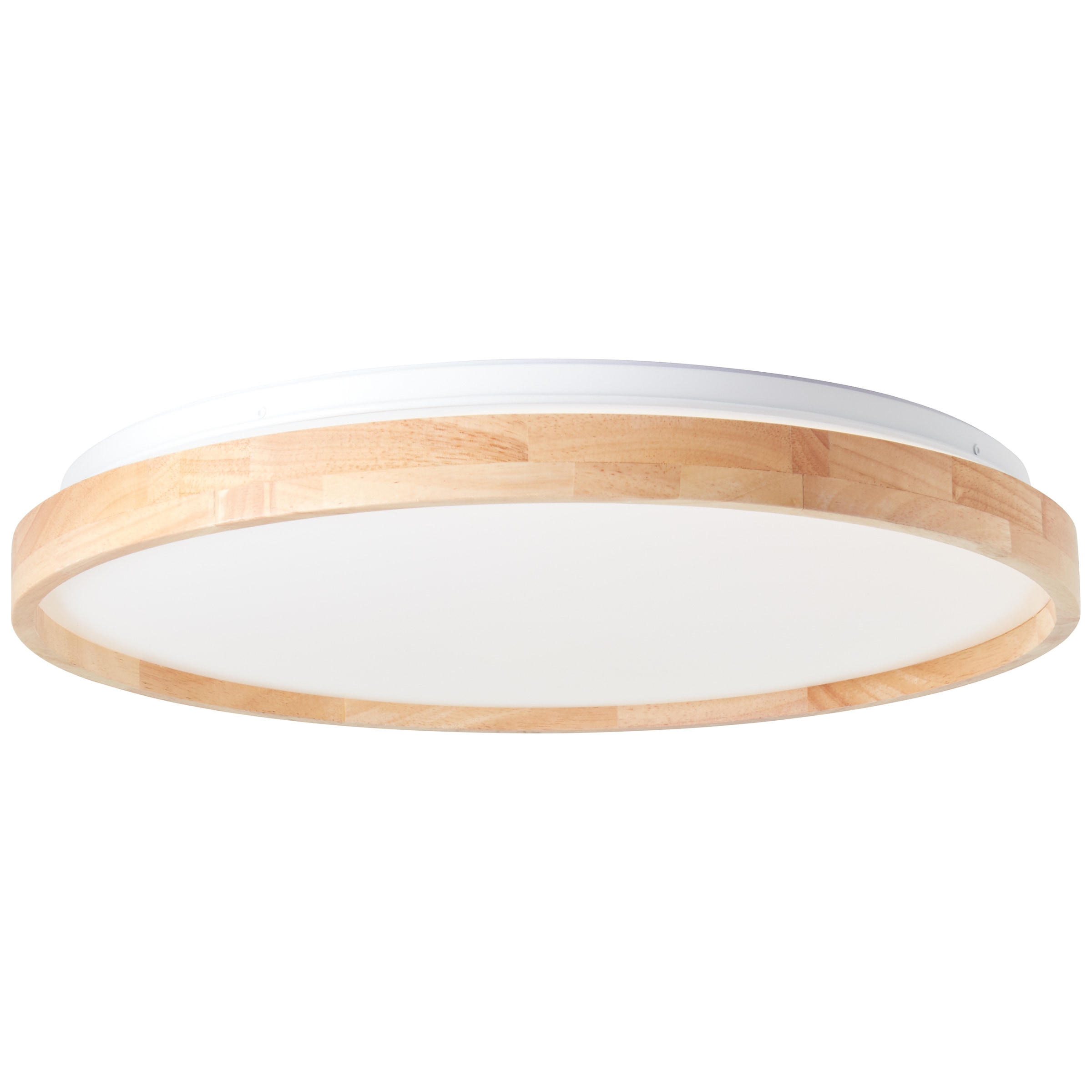 Brilliant LED Deckenleuchte »Alson«, 3300 lm, Ø 50 cm, Metall/Holz/Kunststoff, holz hell/weiß