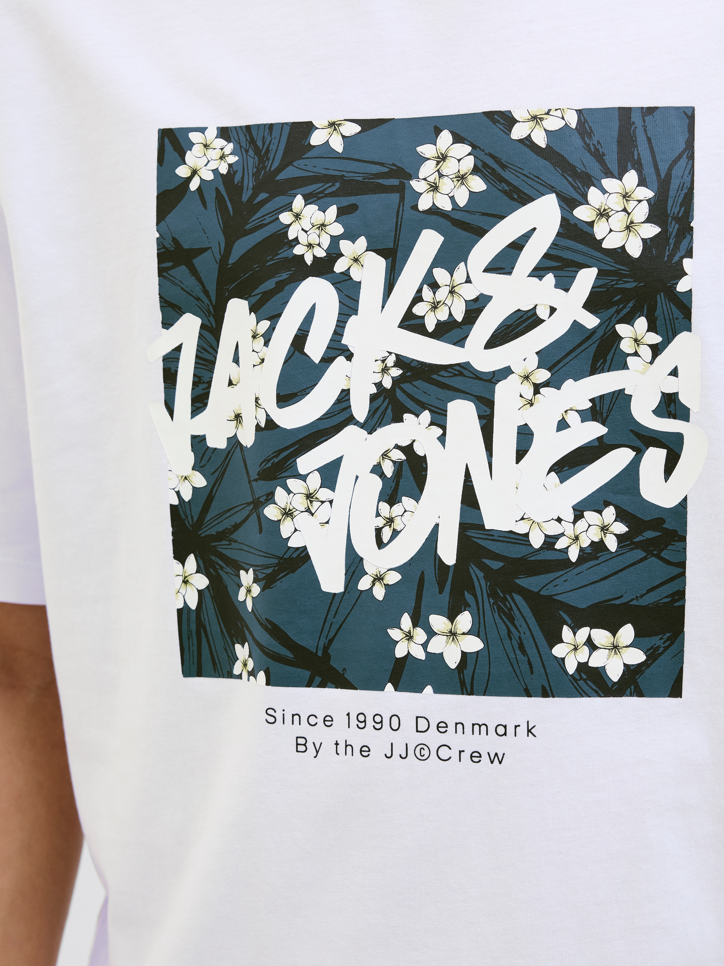 Jack & Jones Print-Shirt »JJHAWAII SHAPE TEE SS CREW NECK«