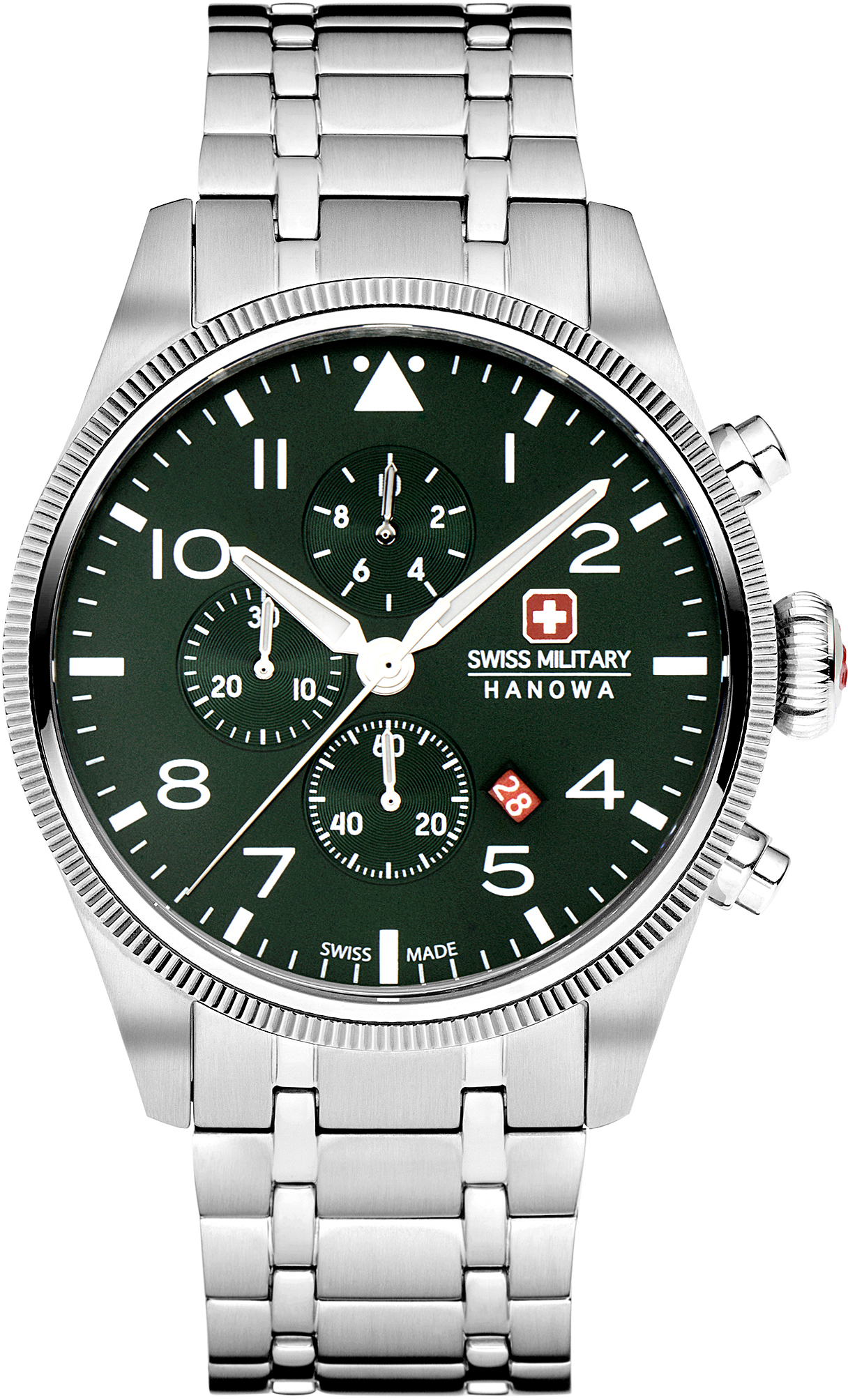 Swiss »SWISS GRENADIER, OTTO Schweizer Military online shoppen 06-5330.04.003« Uhr bei Hanowa