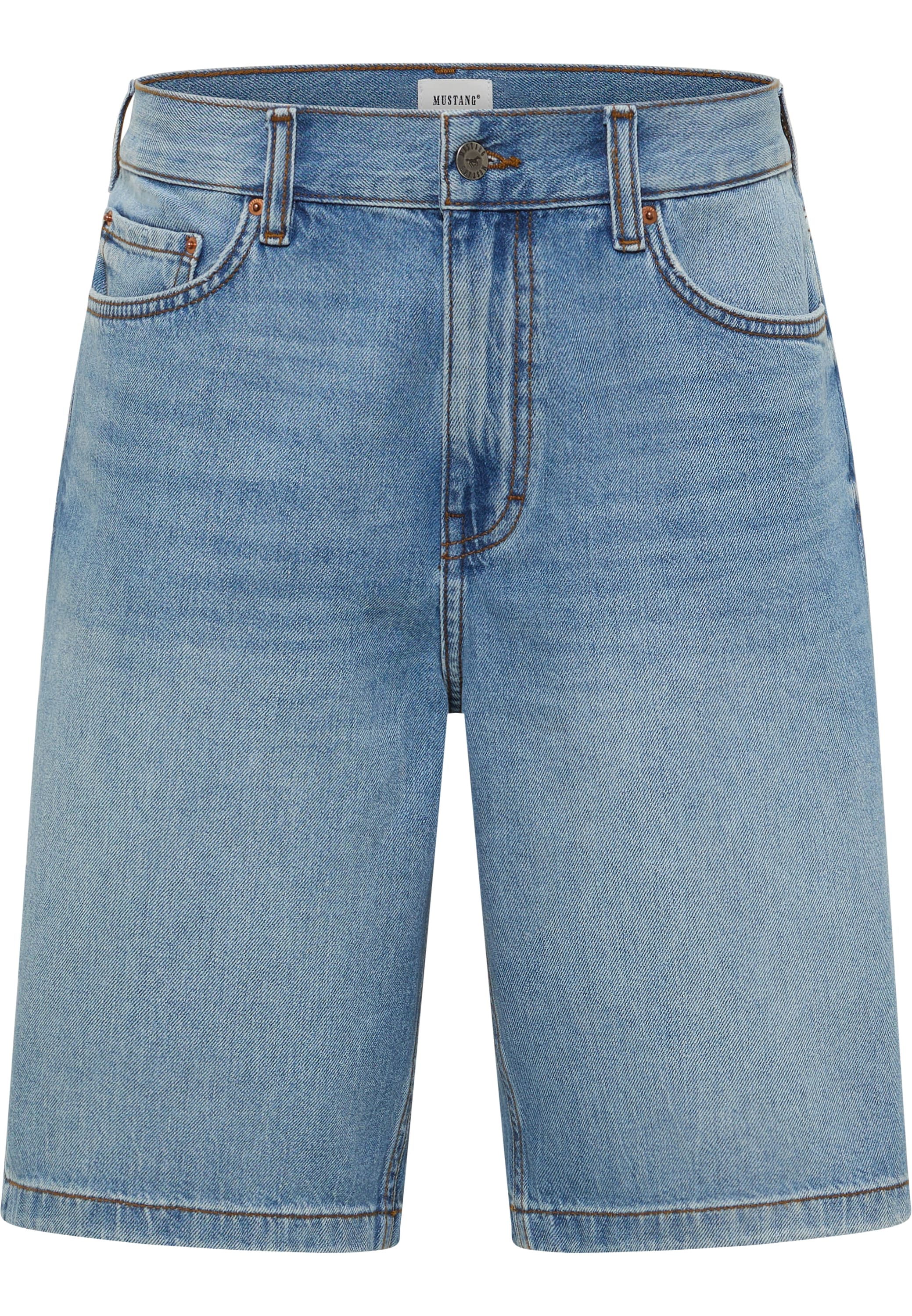 MUSTANG Straight-Jeans »Herren Style Jeff Shorts«