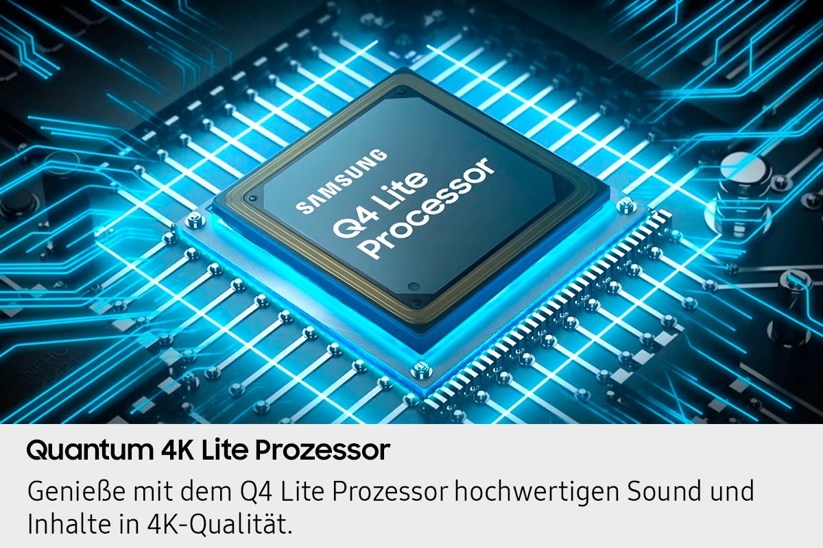 Samsung QLED-Fernseher »GQ85Q6FAAU«, 4K Ultra HD, Smart-TV, Quantum HDR, Knox Security, Art Store, 3D Sound, Gaming Hub, AI TV