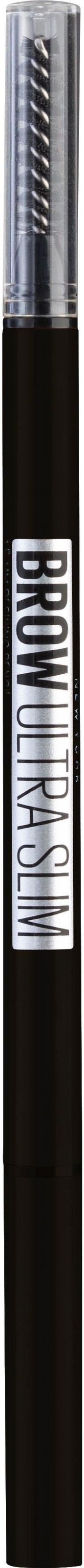 MAYBELLINE NEW YORK Augenbrauen-Stift »BROW ULTRA SLIM LINER« lässt sperrliche und formlose Augenbrauen voller wirken