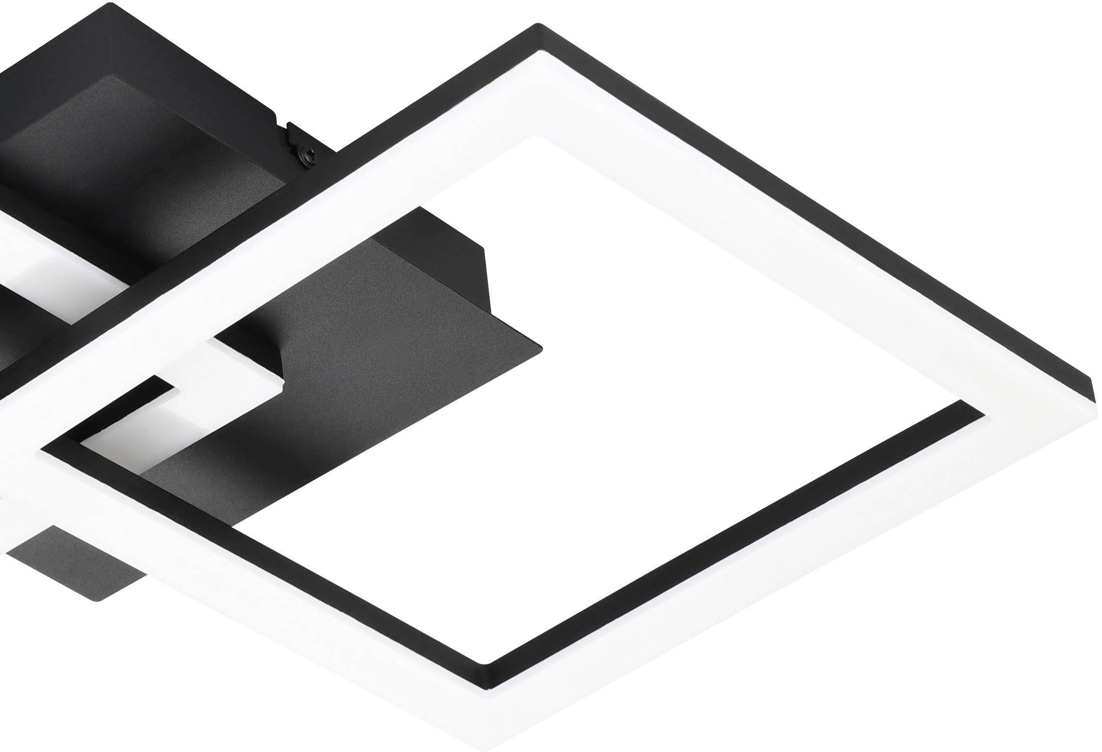 EGLO LED-Deckenleuchte »PARANDAY-Z«,  in schwarz aus Stahl / inkl. LED fest integriert - 21,5 Watt