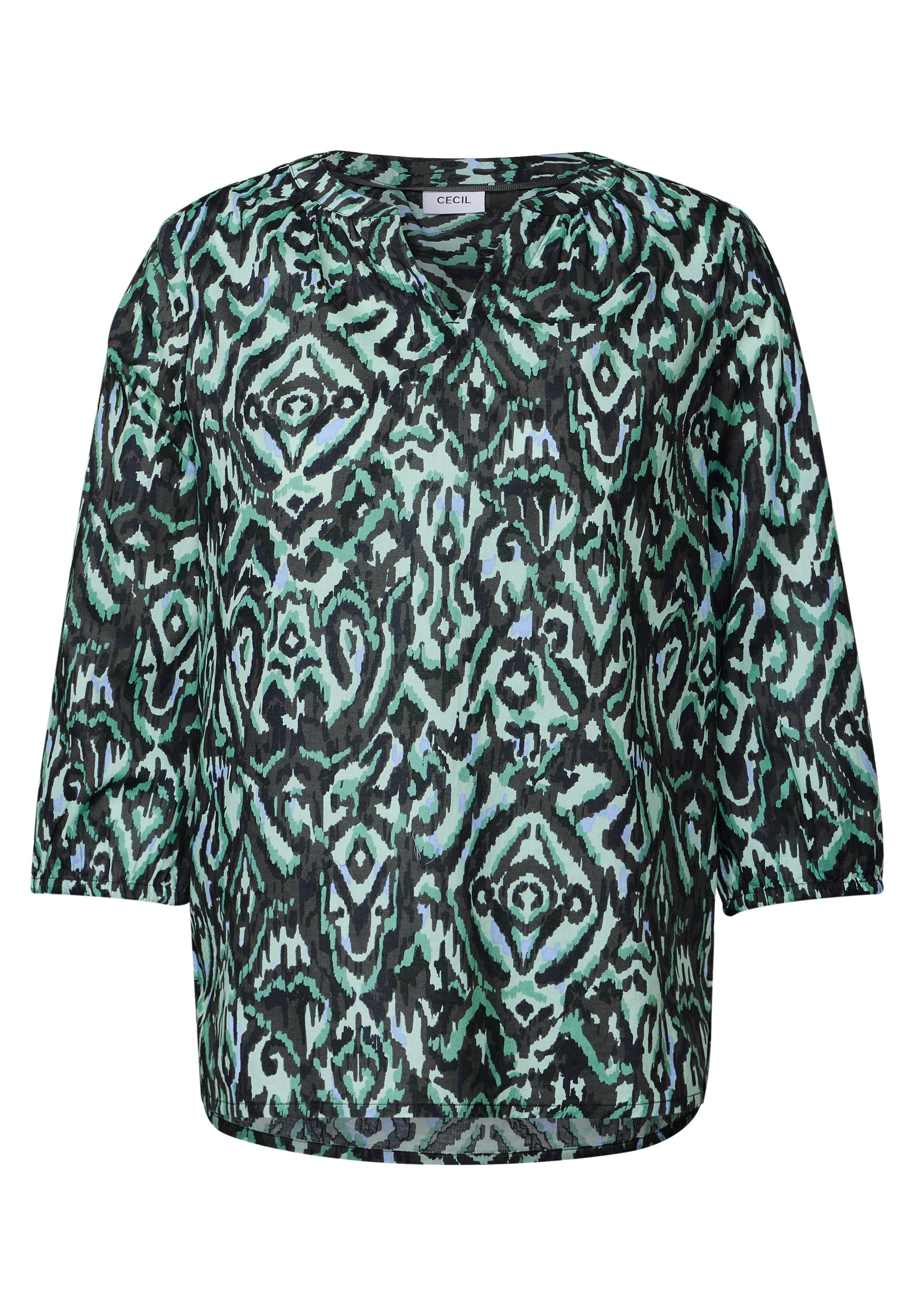 Cecil Klassische Bluse, mit All-Over Print