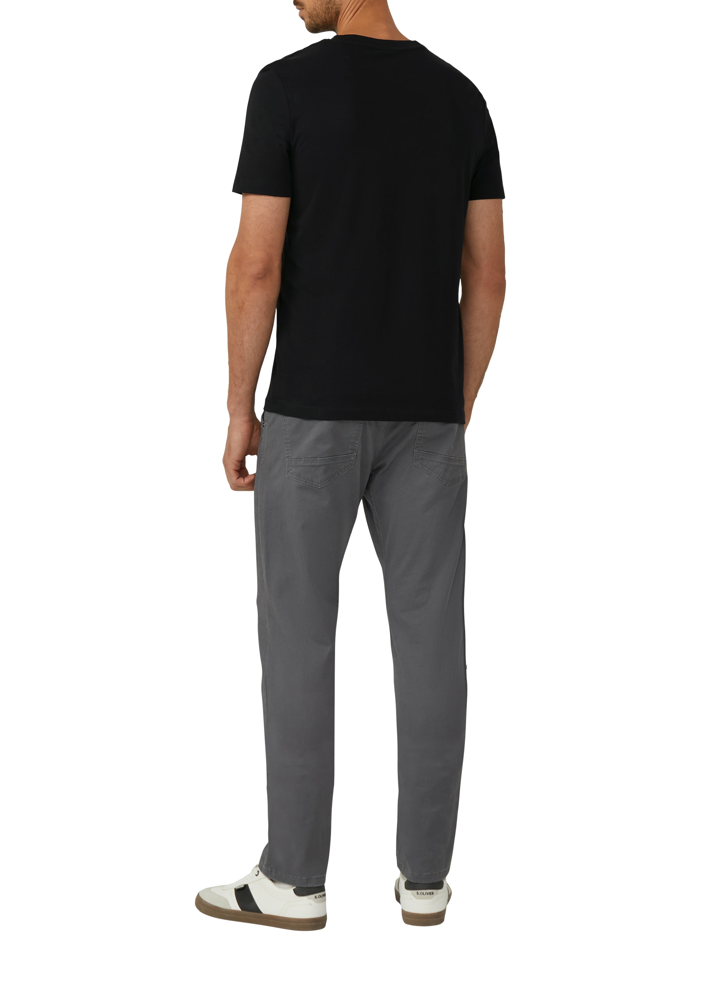 s.Oliver T-Shirt, 5er Pack mit Rundhals