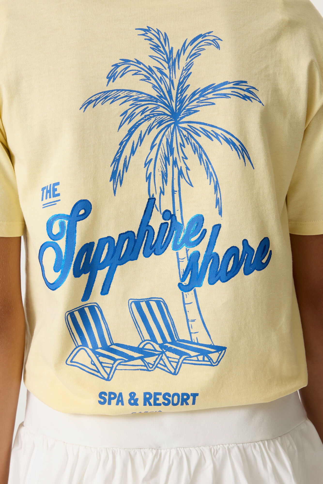 Garcia Rundhalsshirt mit großem Rückenprint, for Girls