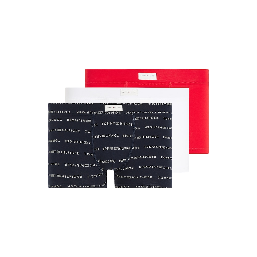 Tommy Hilfiger Underwear Trunk »3P TRUNK«, (Packung, 3er-Pack), mit Logo-Badge am Bund