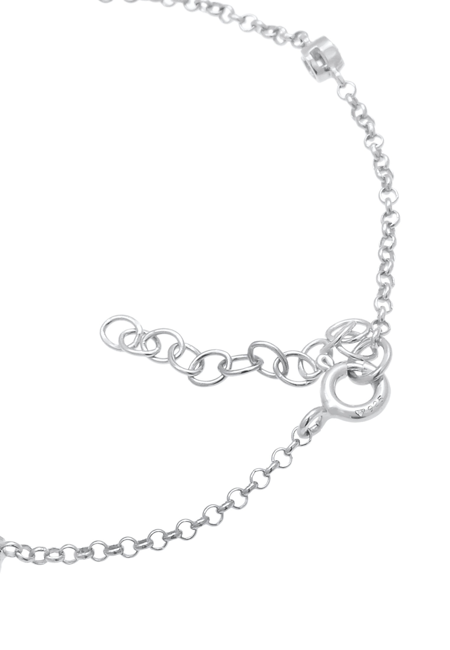 Elli Armkette »Armband Klassik 925 Silber, mit Kristallen von Swarovski®«