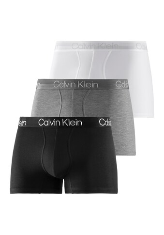Calvin Klein Boxer, (3 St.), mit Markenlogo im Bund kaufen