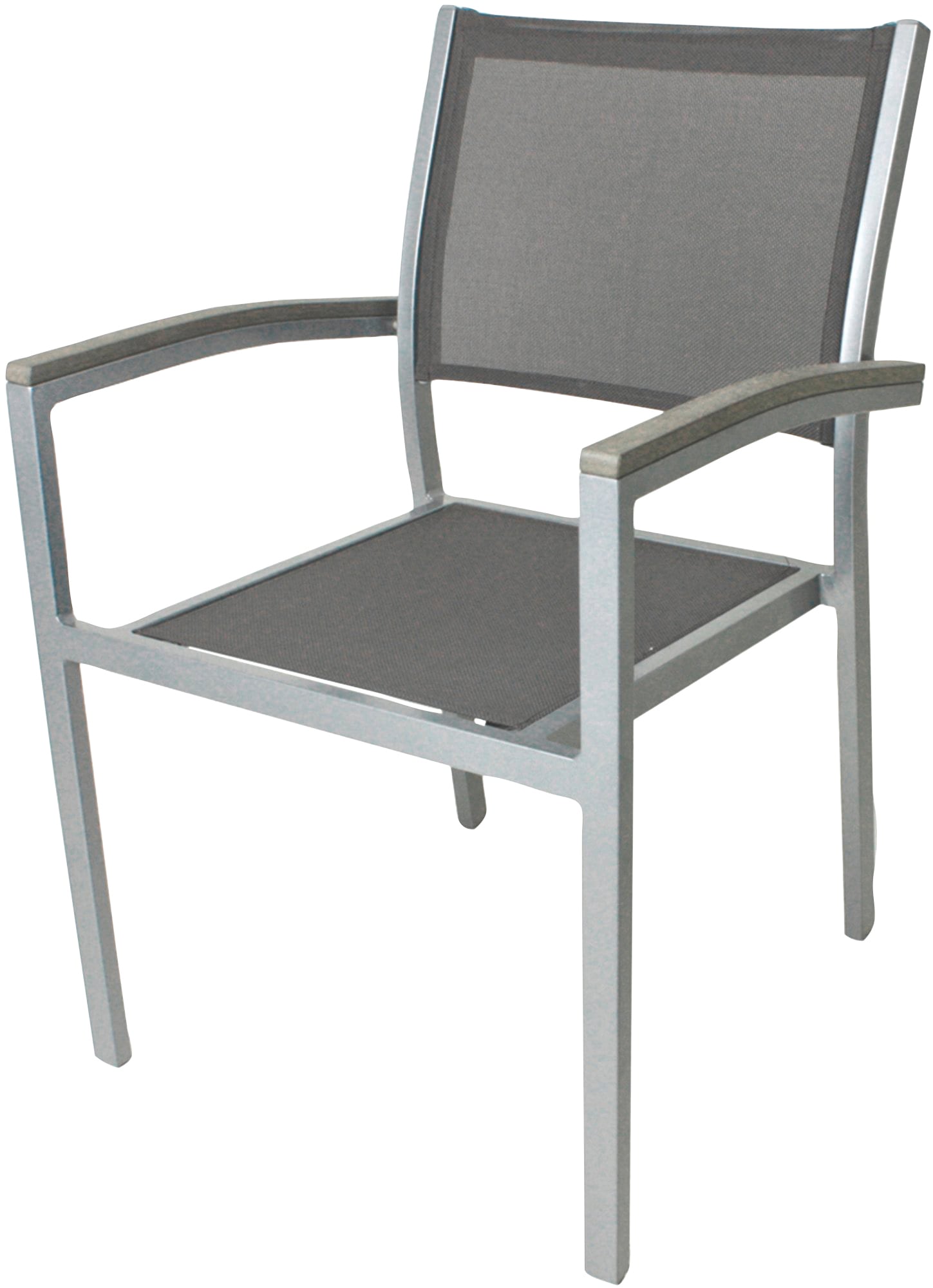 Garden Pleasure Garten-Essgruppe »GRACE« 5 Stk. tlg. mit platzsparenden Stapelstühlen