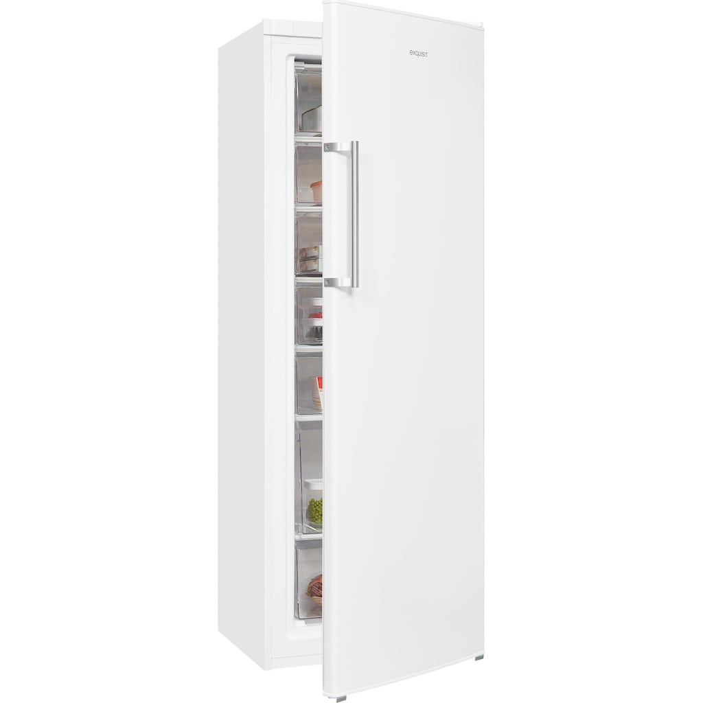 exquisit Gefrierschrank »GS280-H-040E«, 173 cm hoch, 60 cm breit, 242 L Volumen, 4 Sterne Gefrieren