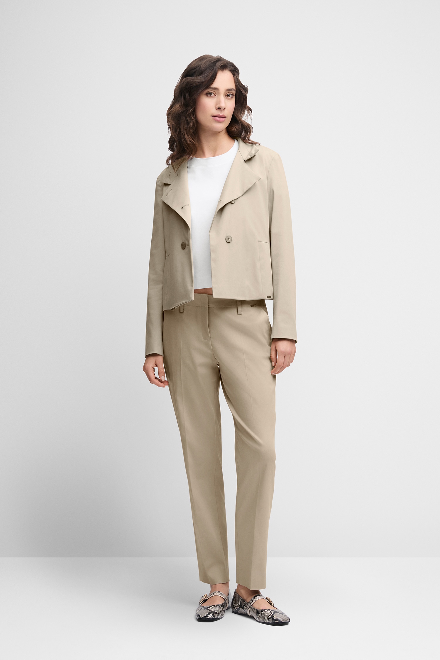 Cinque Kurzblazer »CILOKA« Stehkragen und doppelreihige Knopfleiste, Regular Fit