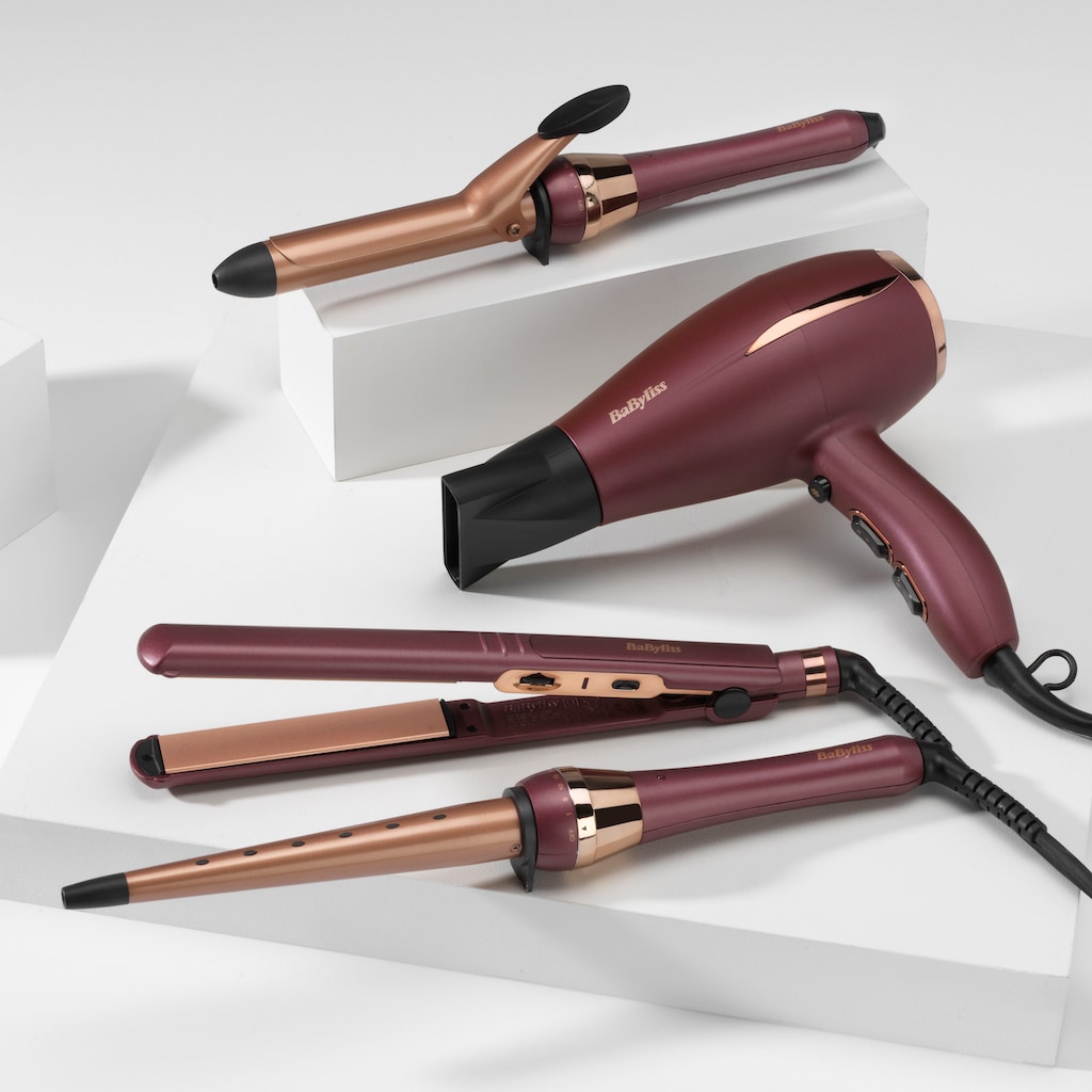 BaByliss Lockenstab »Berry Crush Tong«, Keramik-Beschichtung