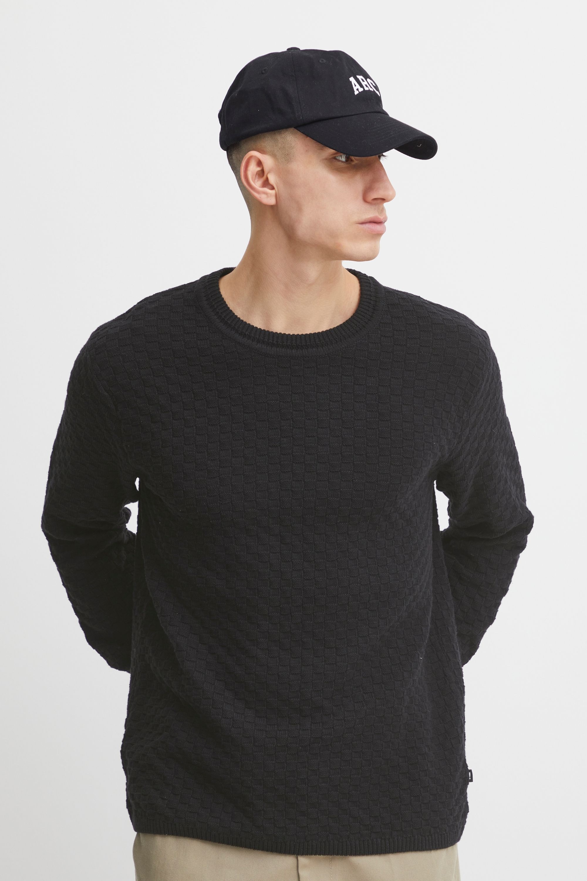 !Solid Strickfleece-Pullover »Strickpullover SDElijah«