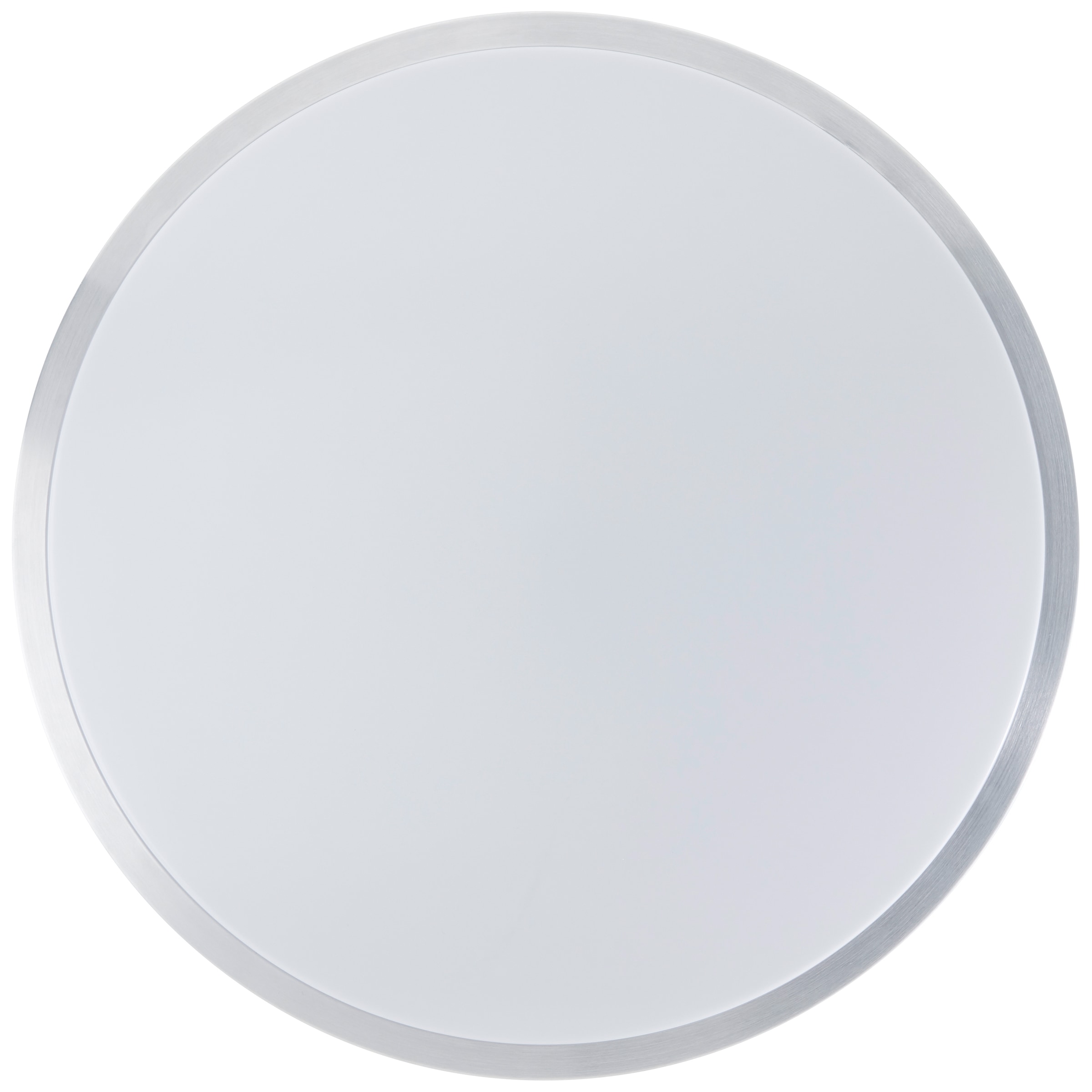 BreLight LED Wandleuchte »Livius«, D 49 cm, 3800 lm, 3000-6500 K, CCT, dimmbar, nickelfarben